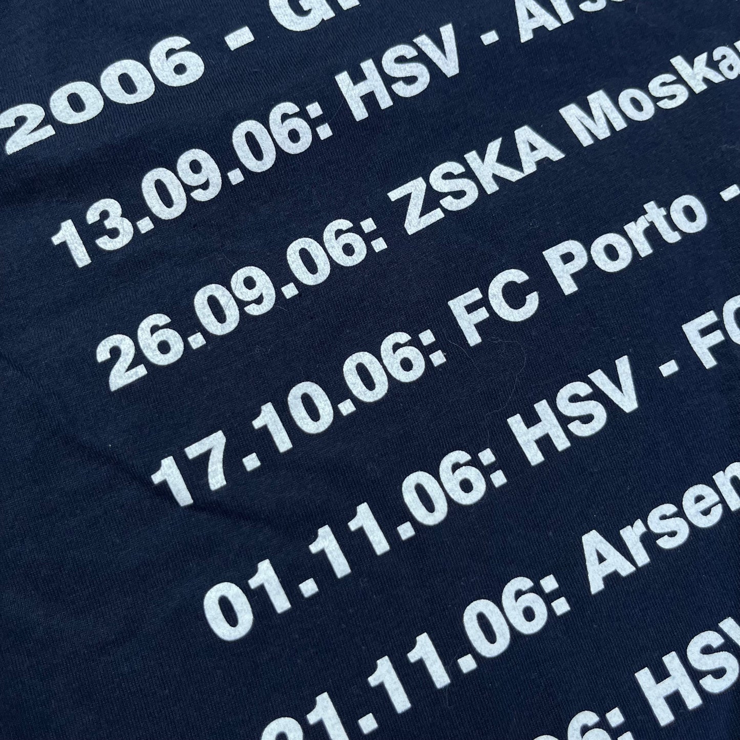 Vintage CSKA 2006/2007 Football Jersey T-Shirt