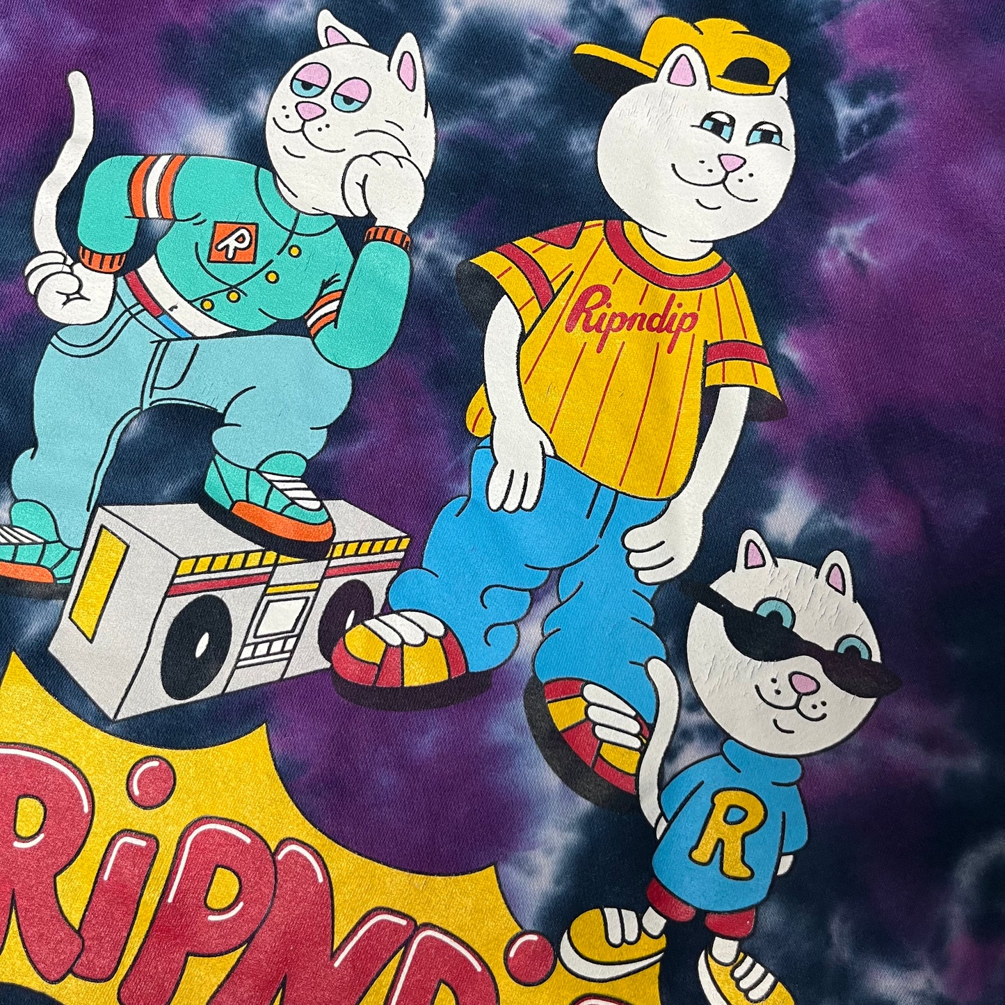 RipnDip "Nerm And The Gang" Psychedelic Graphic Hoodie