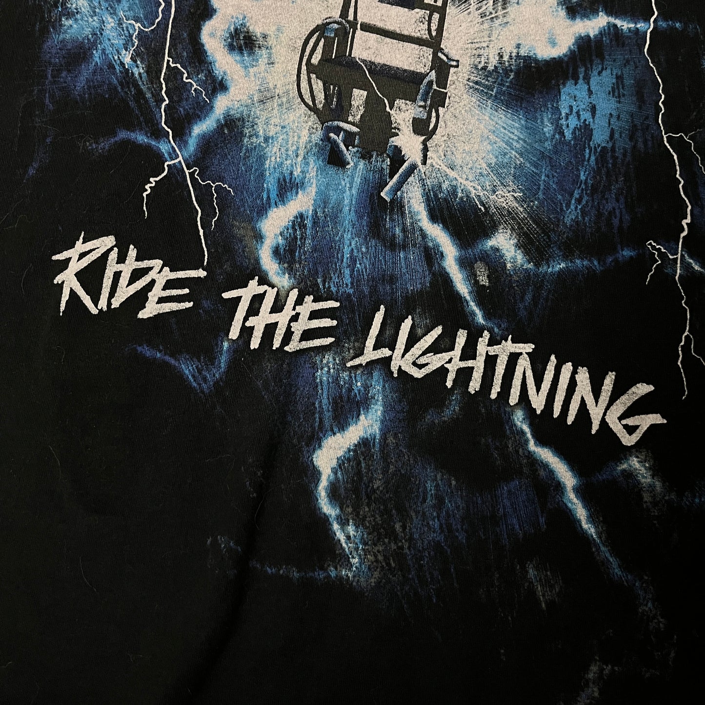 Metallica "Ride The Lighting" Y2K Graphic T-Shirt