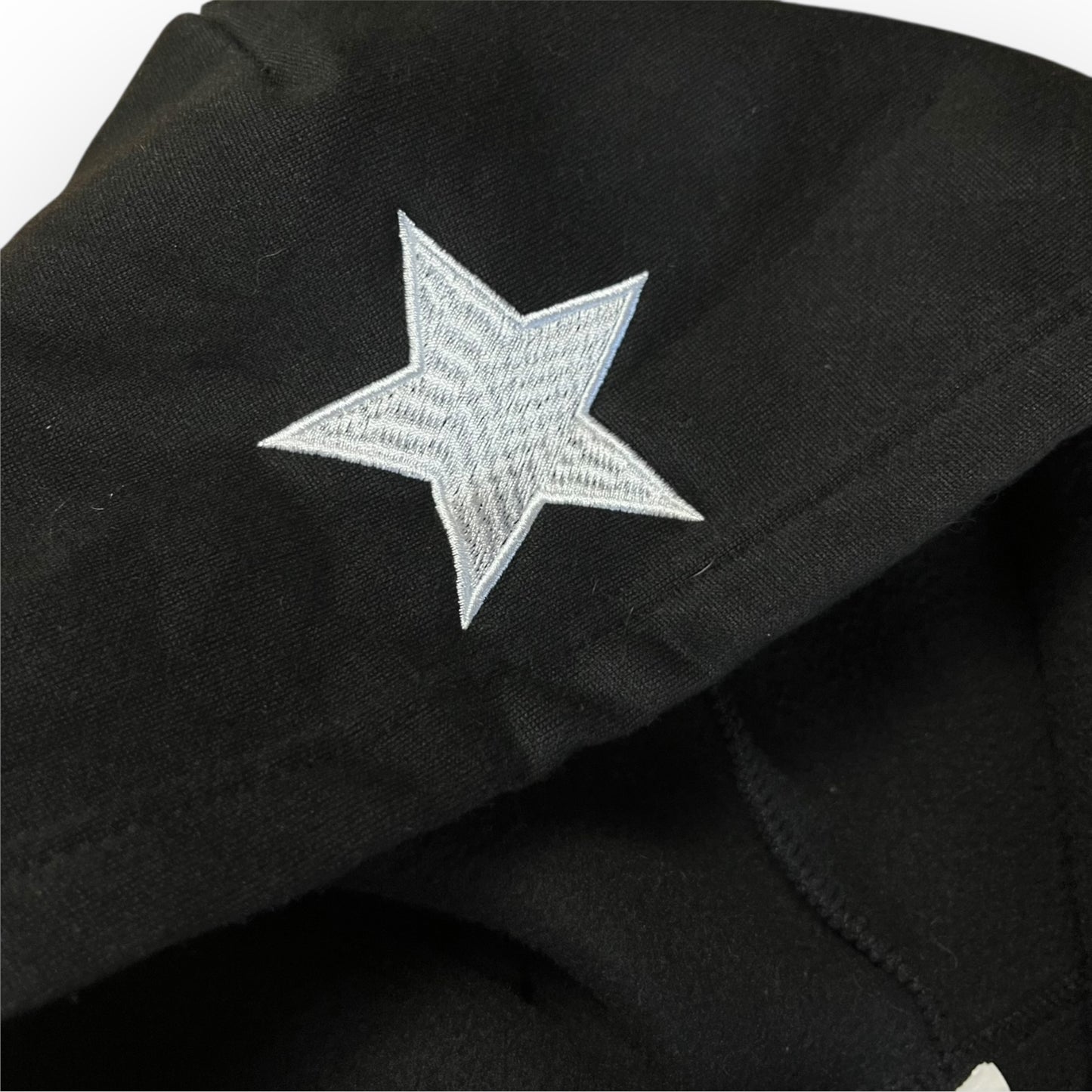 Arabic Lettered Oversized Boxy Y2K Zip-Up Hoodie
