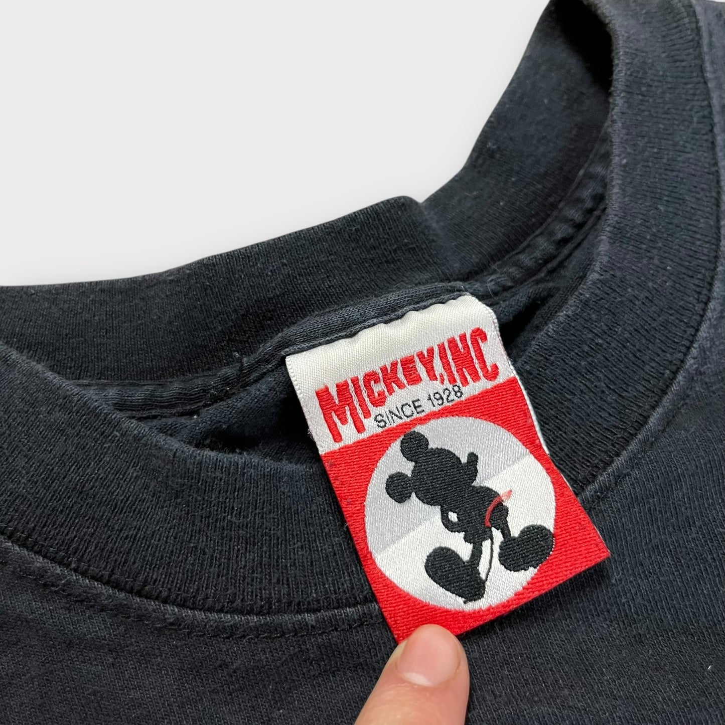 Vintage 90’s Disney “Tower Of Terror” Mickey Mouse Heavy Cotton T-Shirt !RARE!