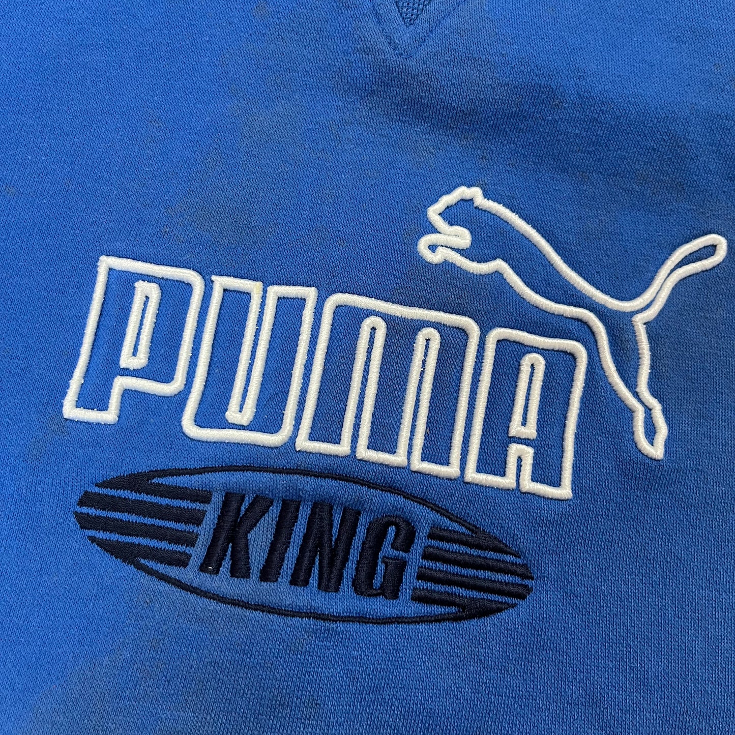 Puma King Vintage 90’s Oversized Boxy Heavy Cotton Sweatshirt Crewneck