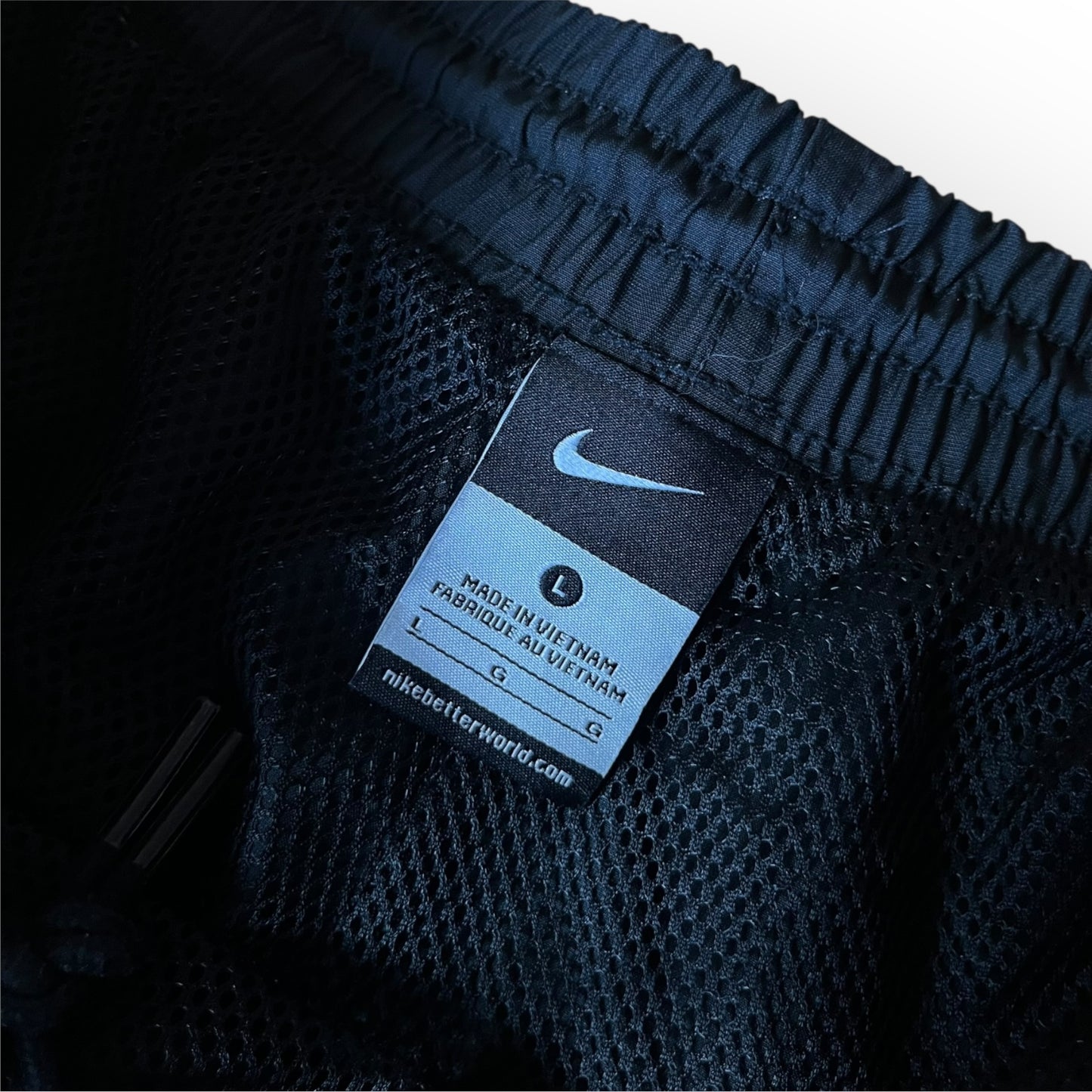 Nike Vintage Style Striped Y2K Baggy Hip-Hop Pants