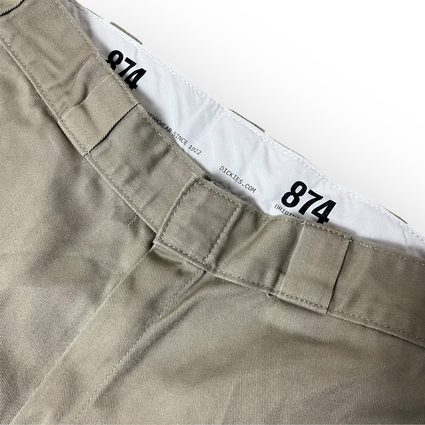 Dickies "874 Original Fit" Cream Chino Pants