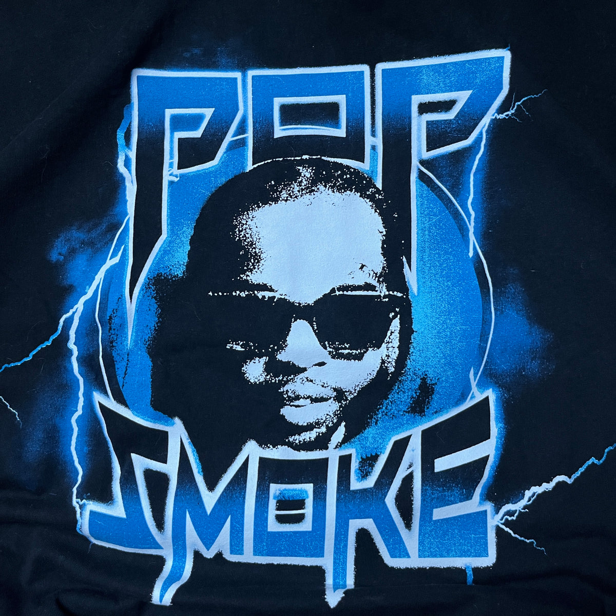 Pop Smoke "Shoot For The Stars" Boxy Fit Y2K Graphic T-Shirt