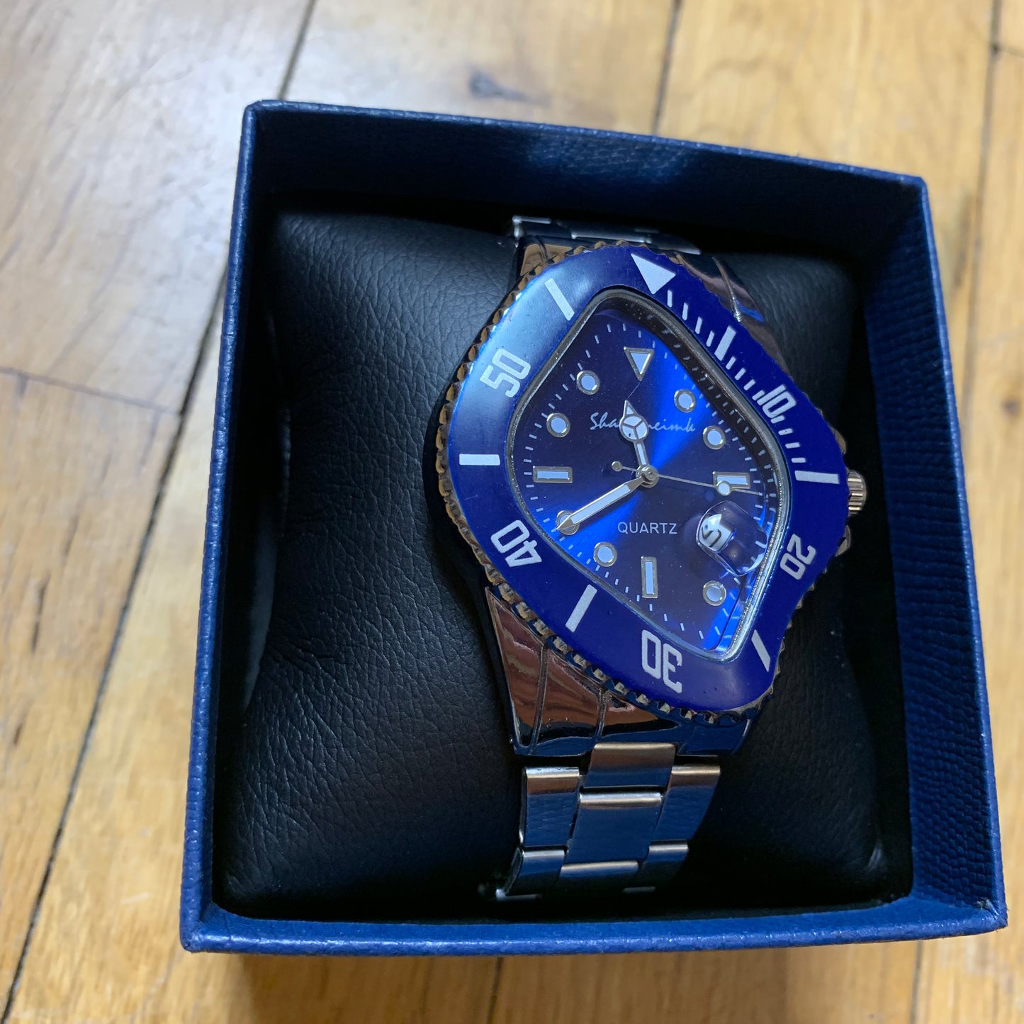 Y2K Twisted Royal Blue Watch