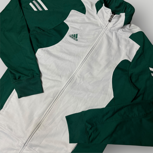 Adidas Sport Track Zip-Up Fleece Jacket