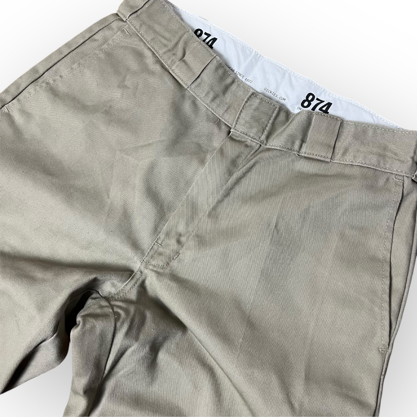 Dickies "874 Original Fit" Cream Chino Pants