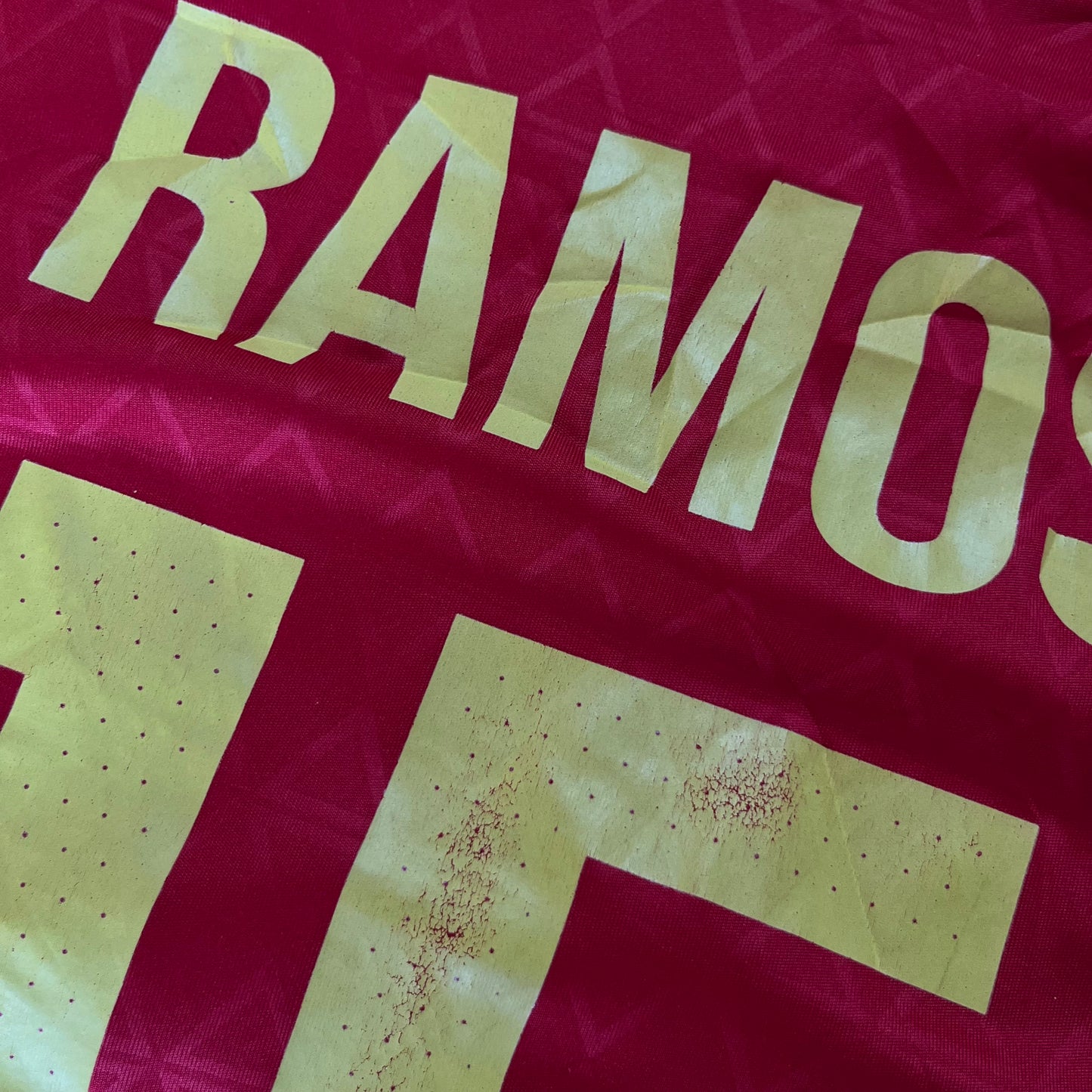 Adidas Spain 2016/2017 Home Ramos #15 Football Jersey T-Shirt (REPLICA)
