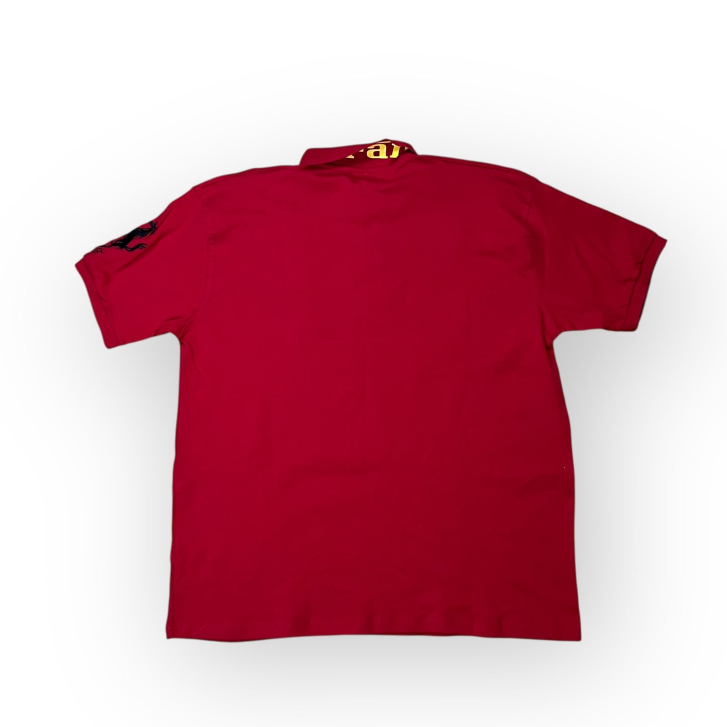 Ferrari x La Martina Embroidered Racing Polo T-Shirt (REPLICA)