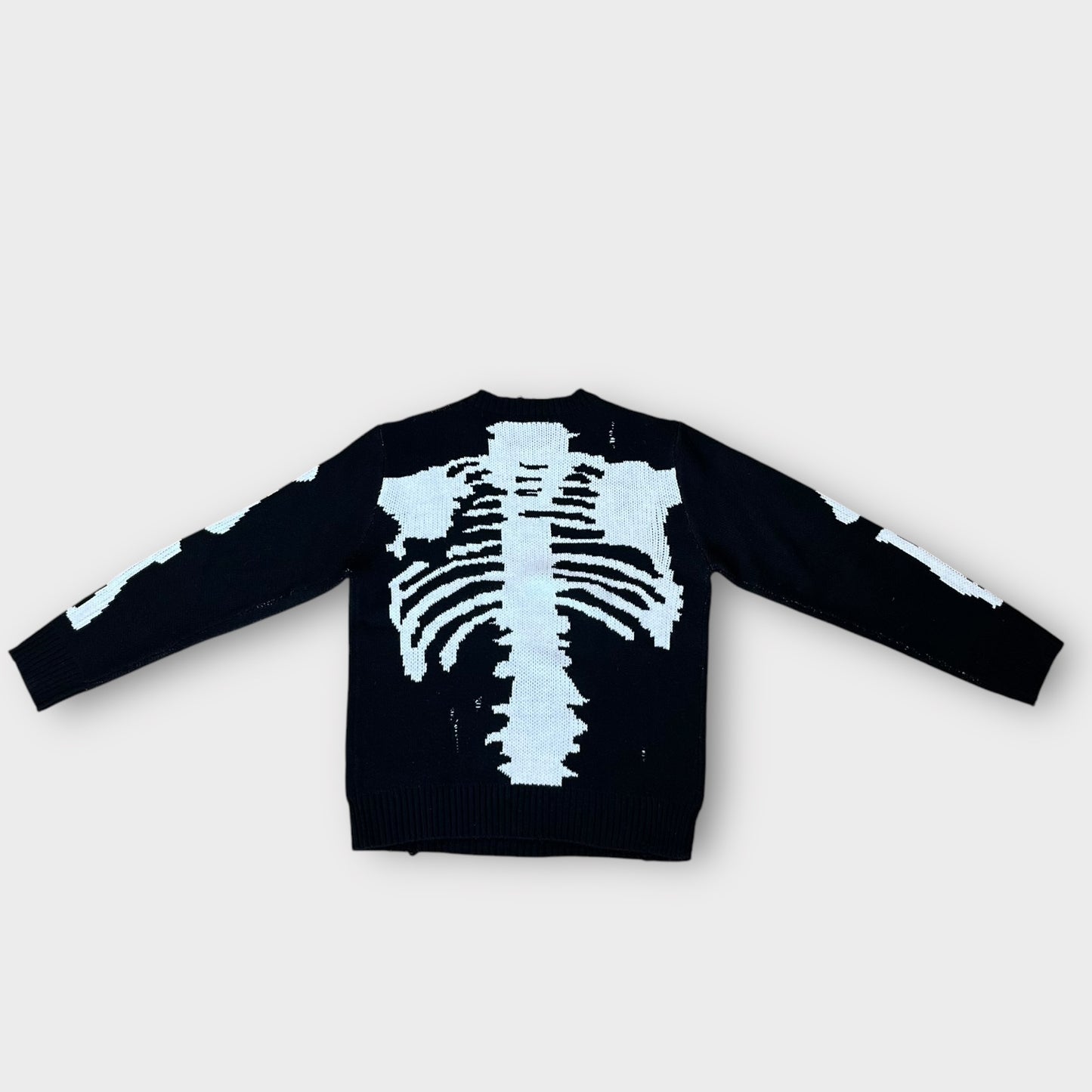 Y2K Skeleton Graphic Sweater