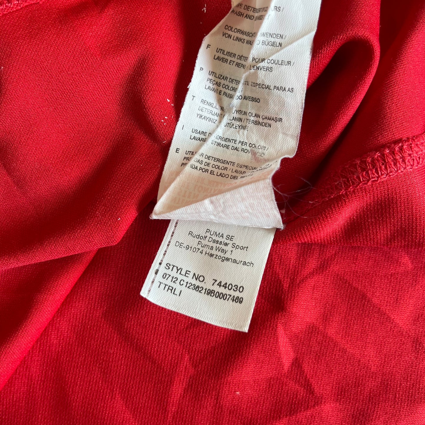 Puma Denmark DHF Football Jersey T-Shirt