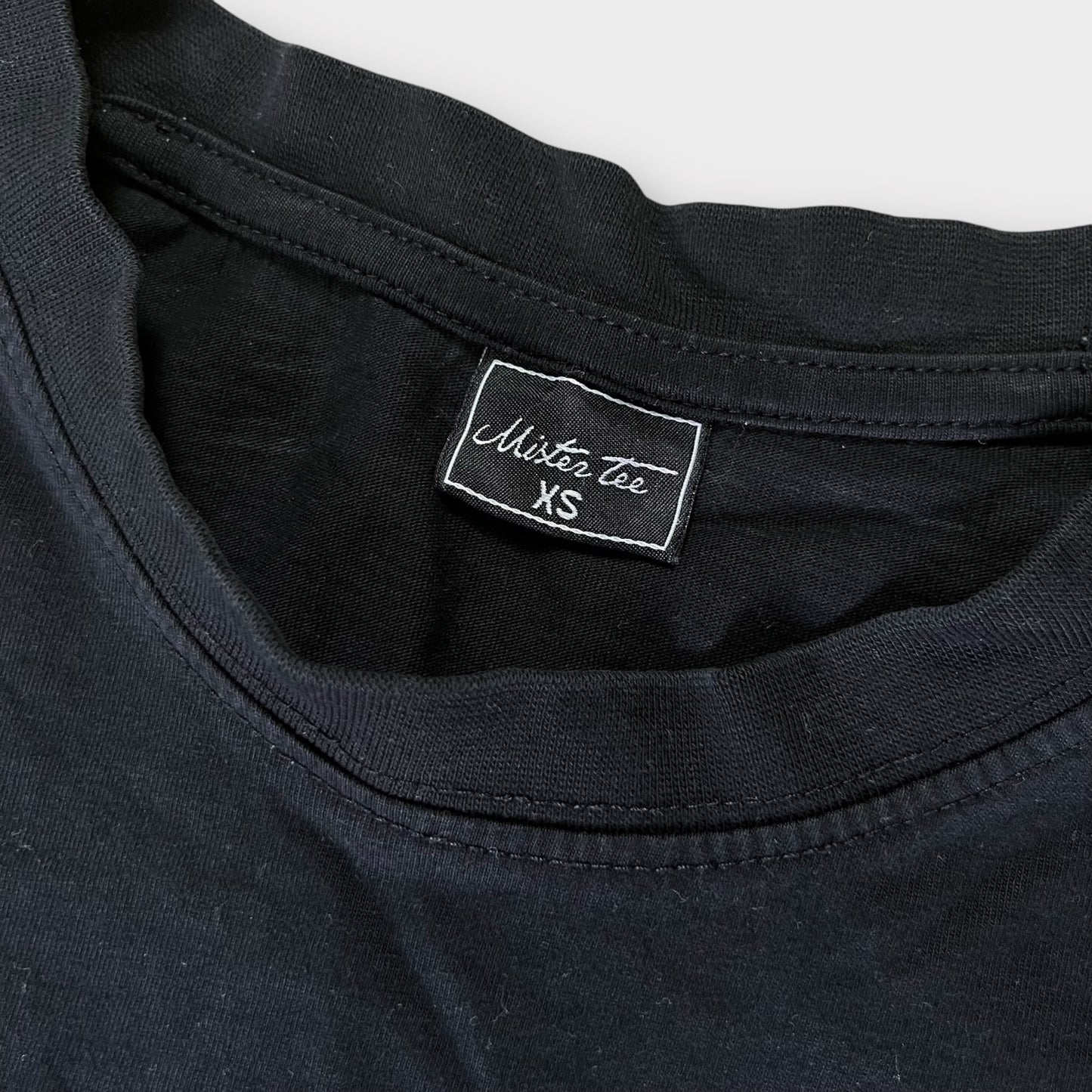 Mister Tee “Fake Love” Box Logo Graphic T-Shirt