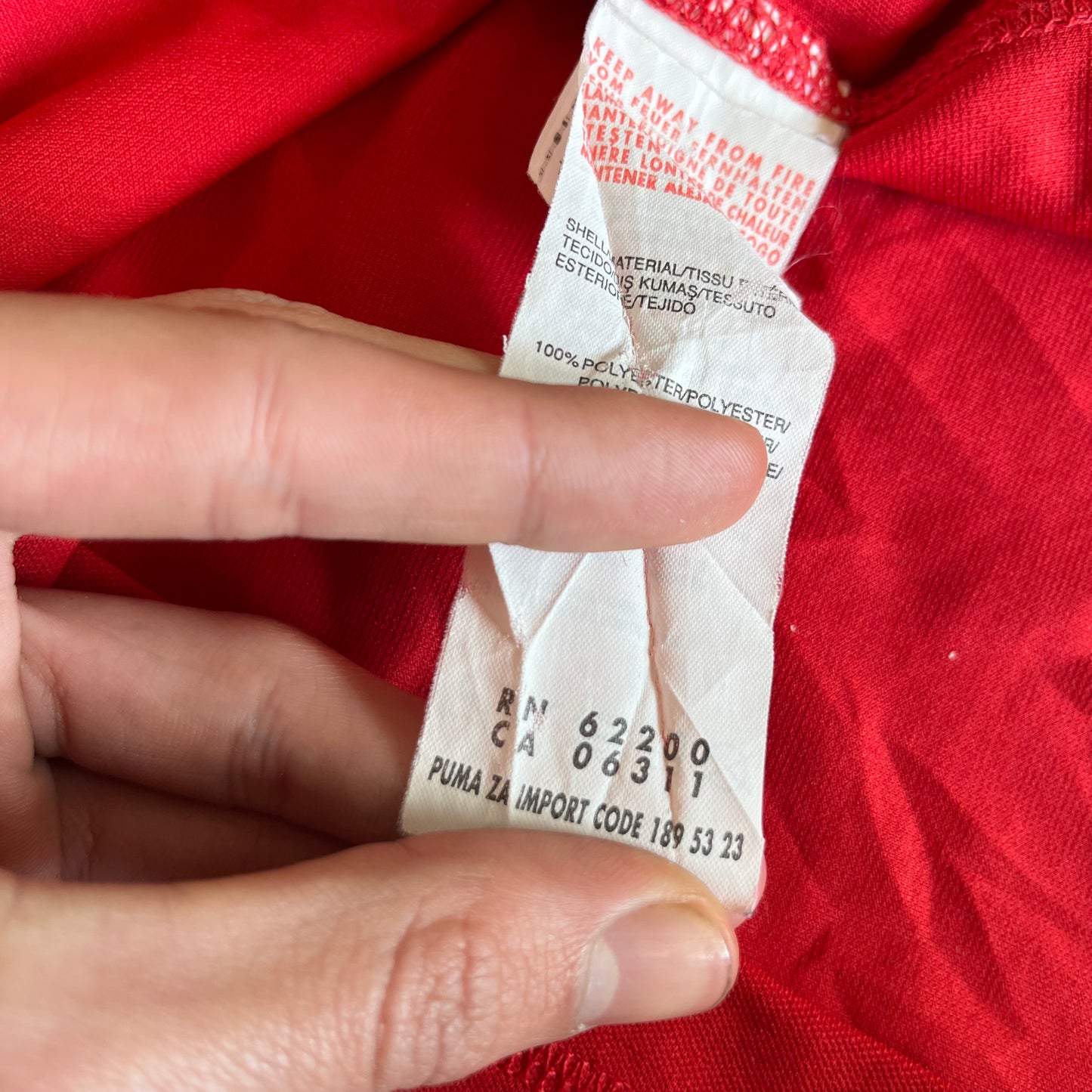 Puma Denmark DHF Football Jersey T-Shirt