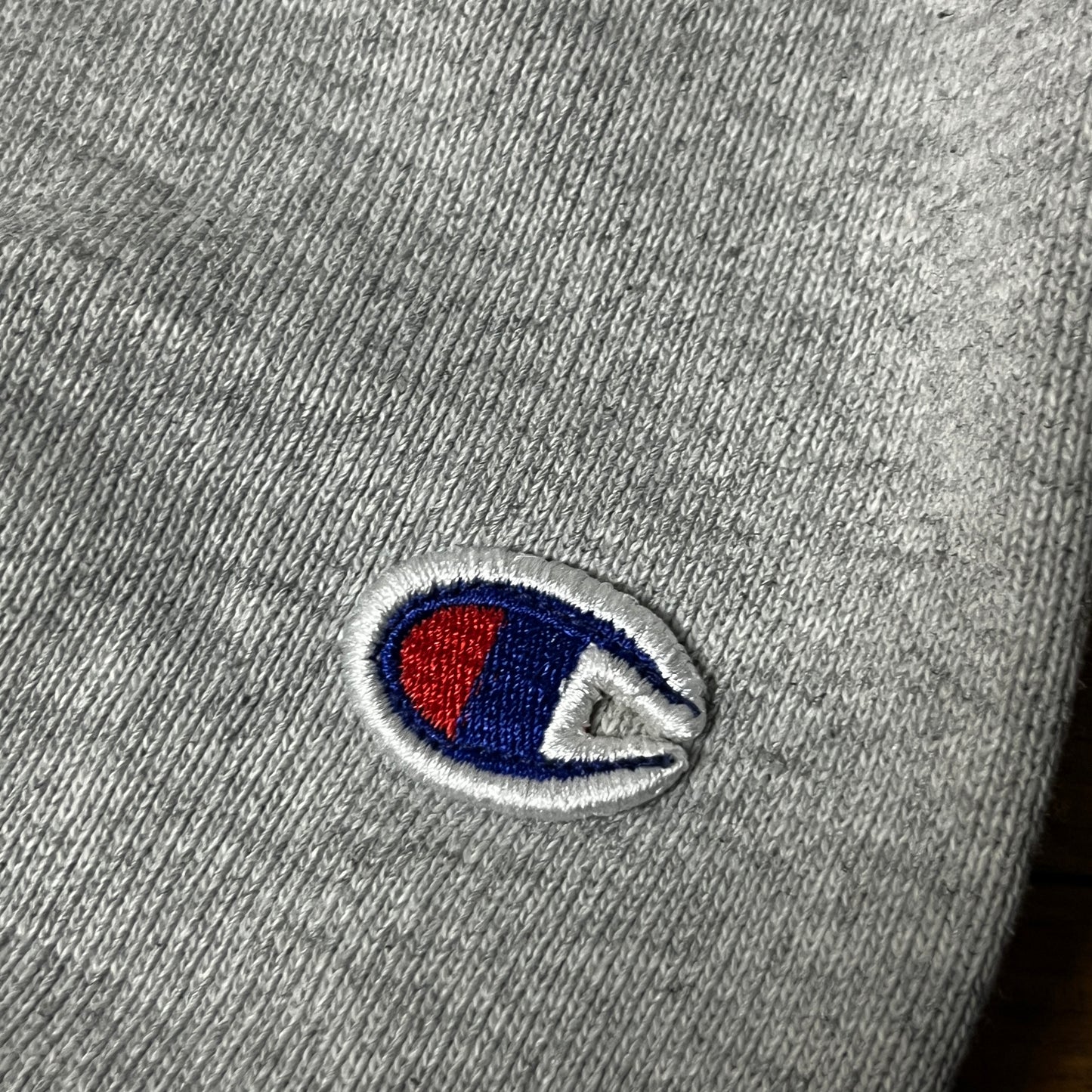 Champion Vintage "Reverse Weave Warm Up" Heavy Cotton Boxy Embroidered Hoodie (430GSM)