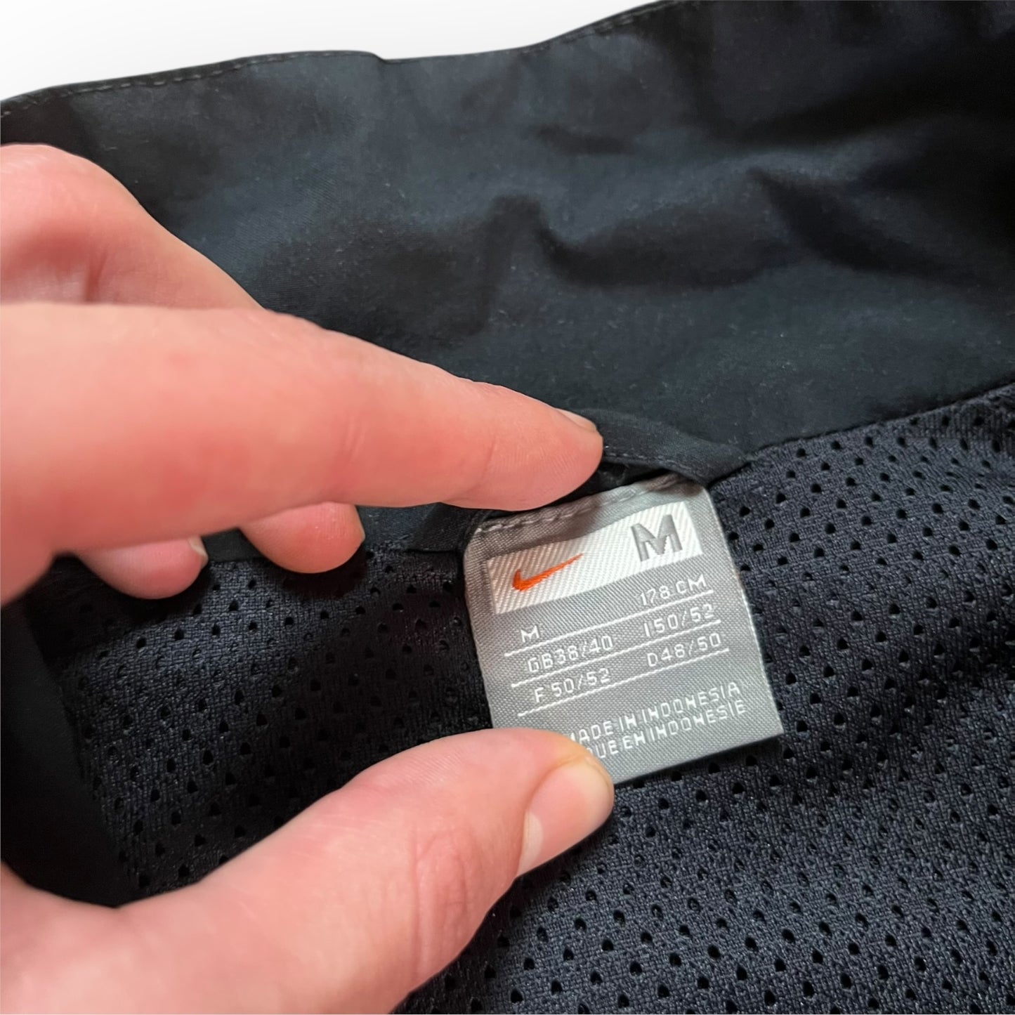 Nike Vintage 00’s Y2K Boxy Zip-Up Fleece Windbreaker Jacket