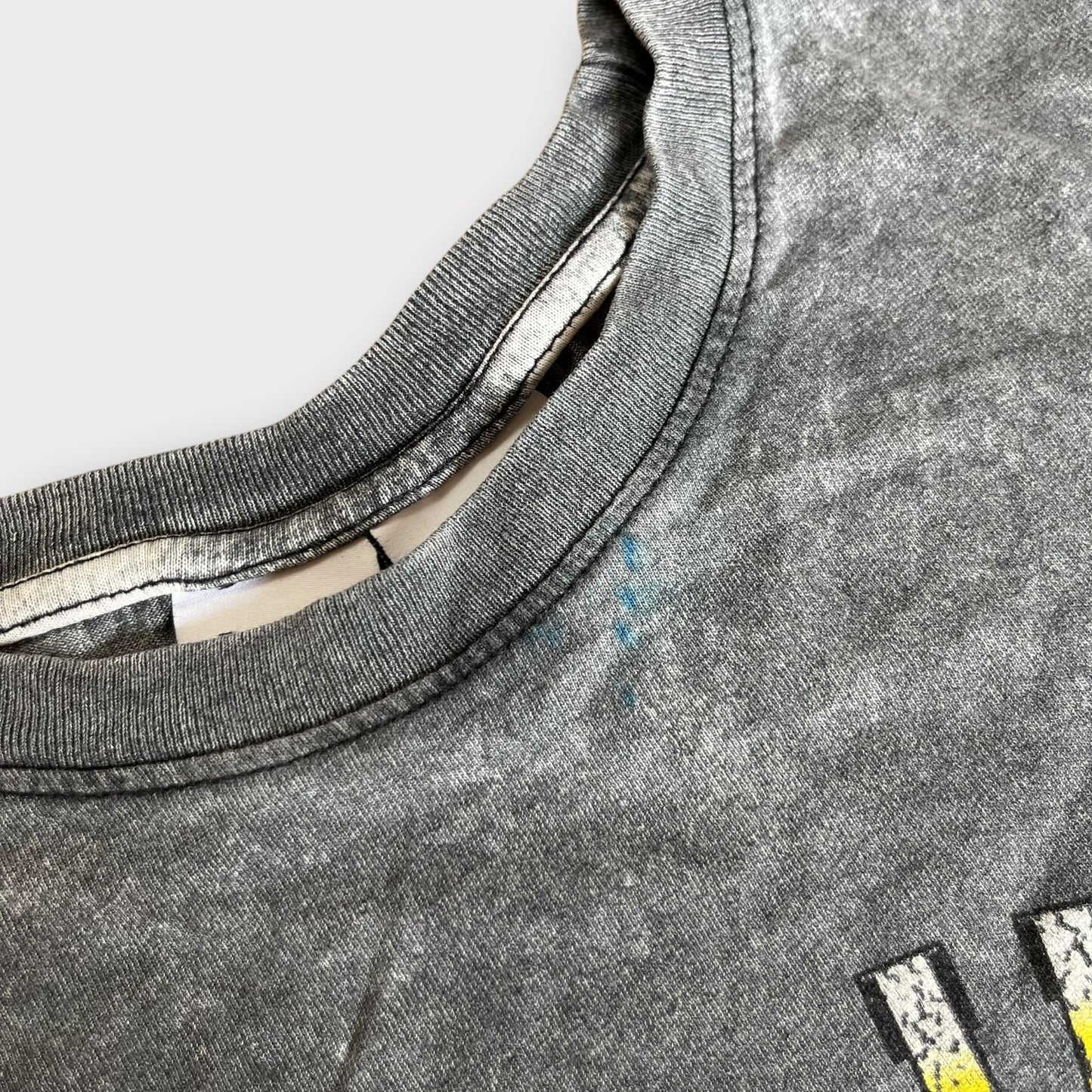Guns N Roses x Bershka Y2K Stone Washed Graphic T-Shirt