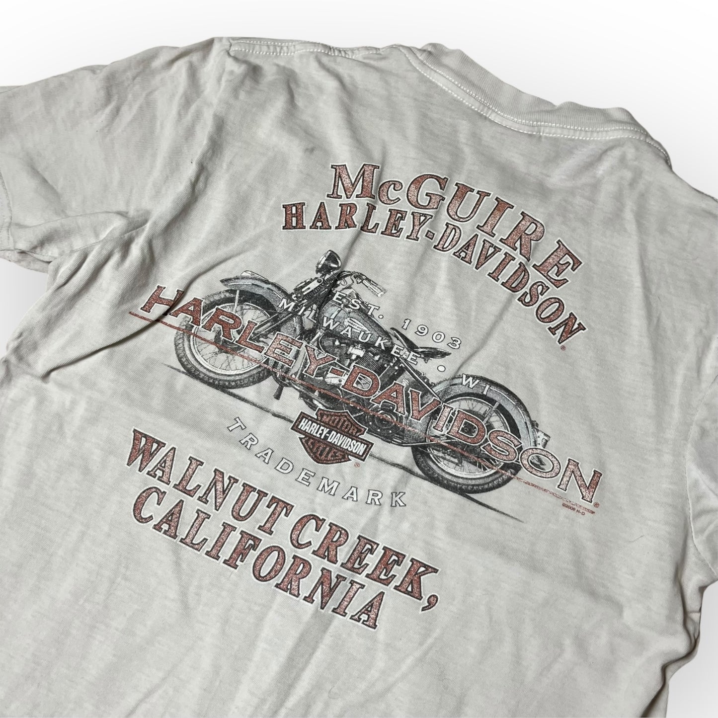 Harley Davidson Vintage Y2K Graphic T-Shirt