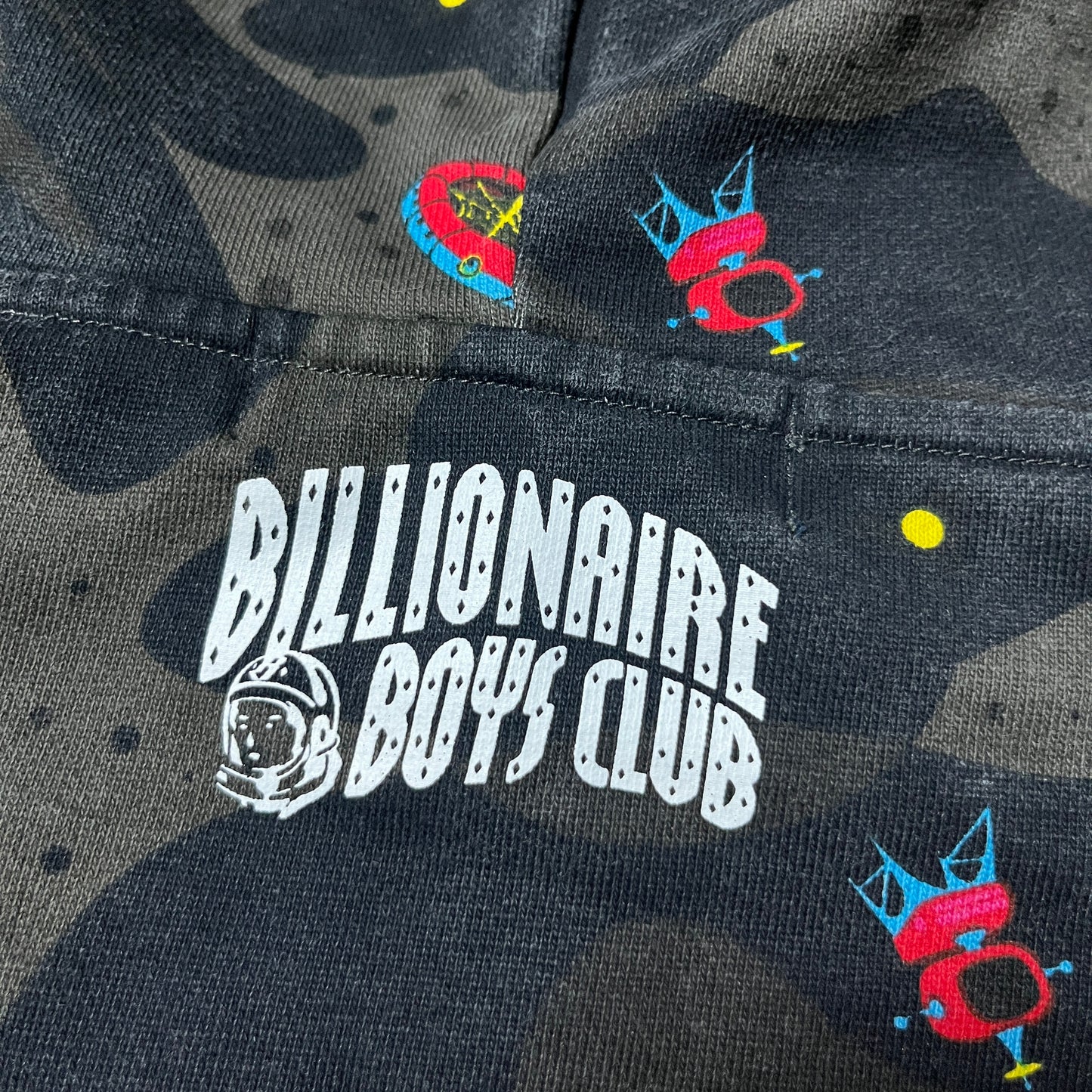 Billionaire Boys Club Camo Heavy Cotton Hoodie