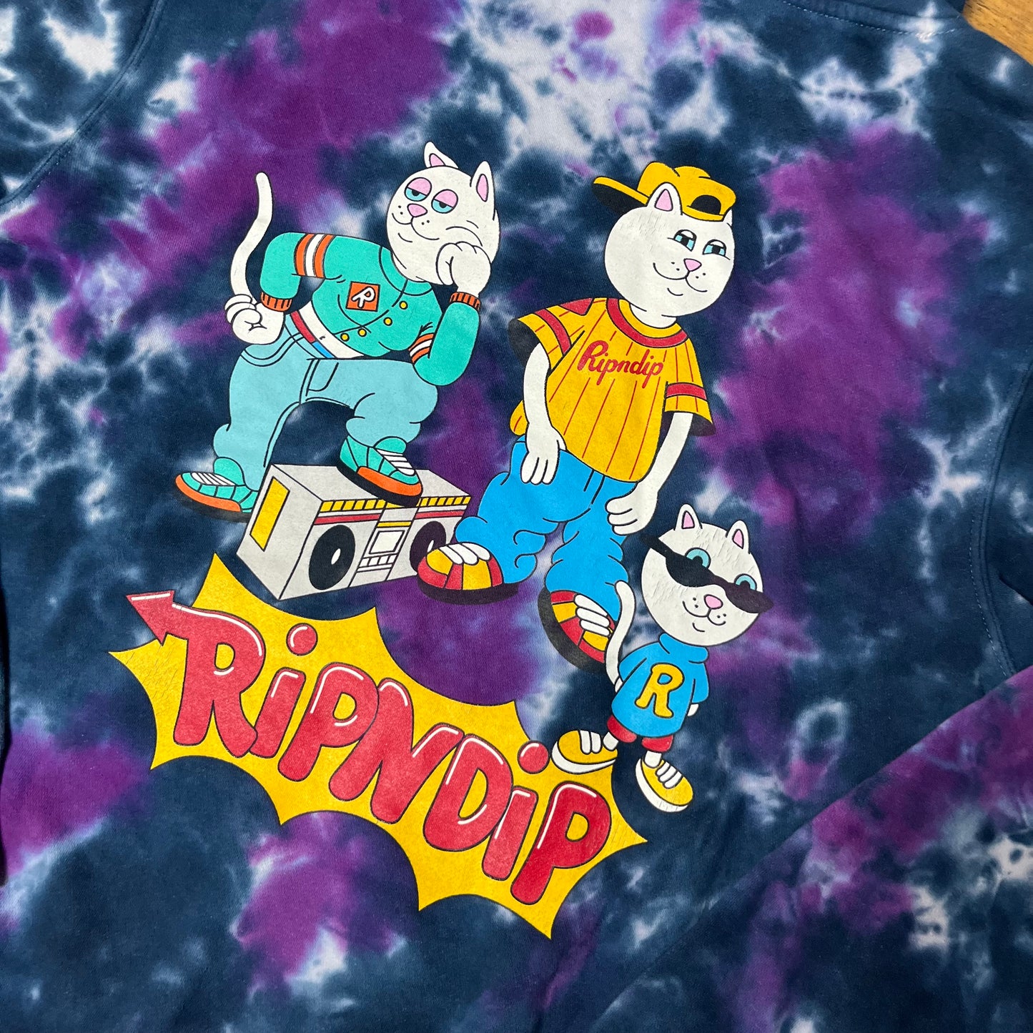 RipnDip "Nerm And The Gang" Psychedelic Graphic Hoodie