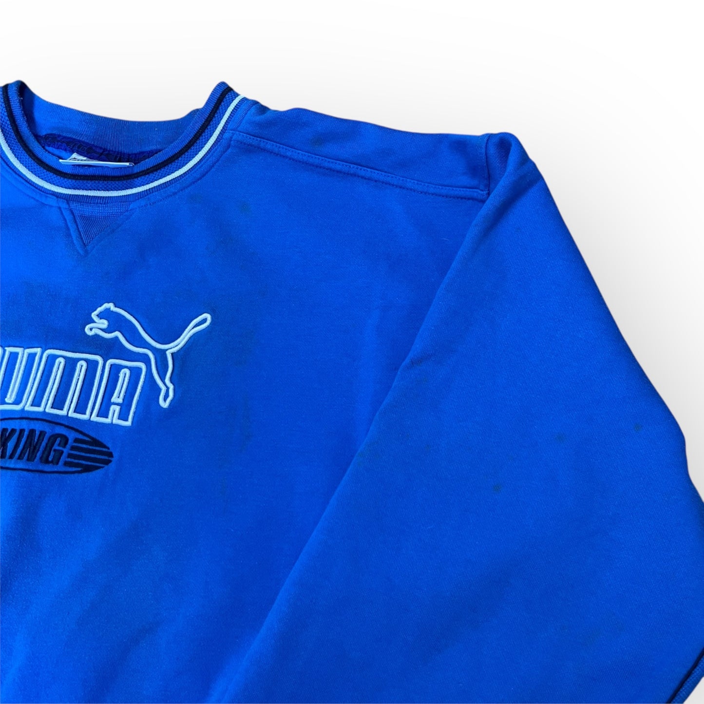 Puma King Vintage 90’s Oversized Boxy Heavy Cotton Sweatshirt Crewneck