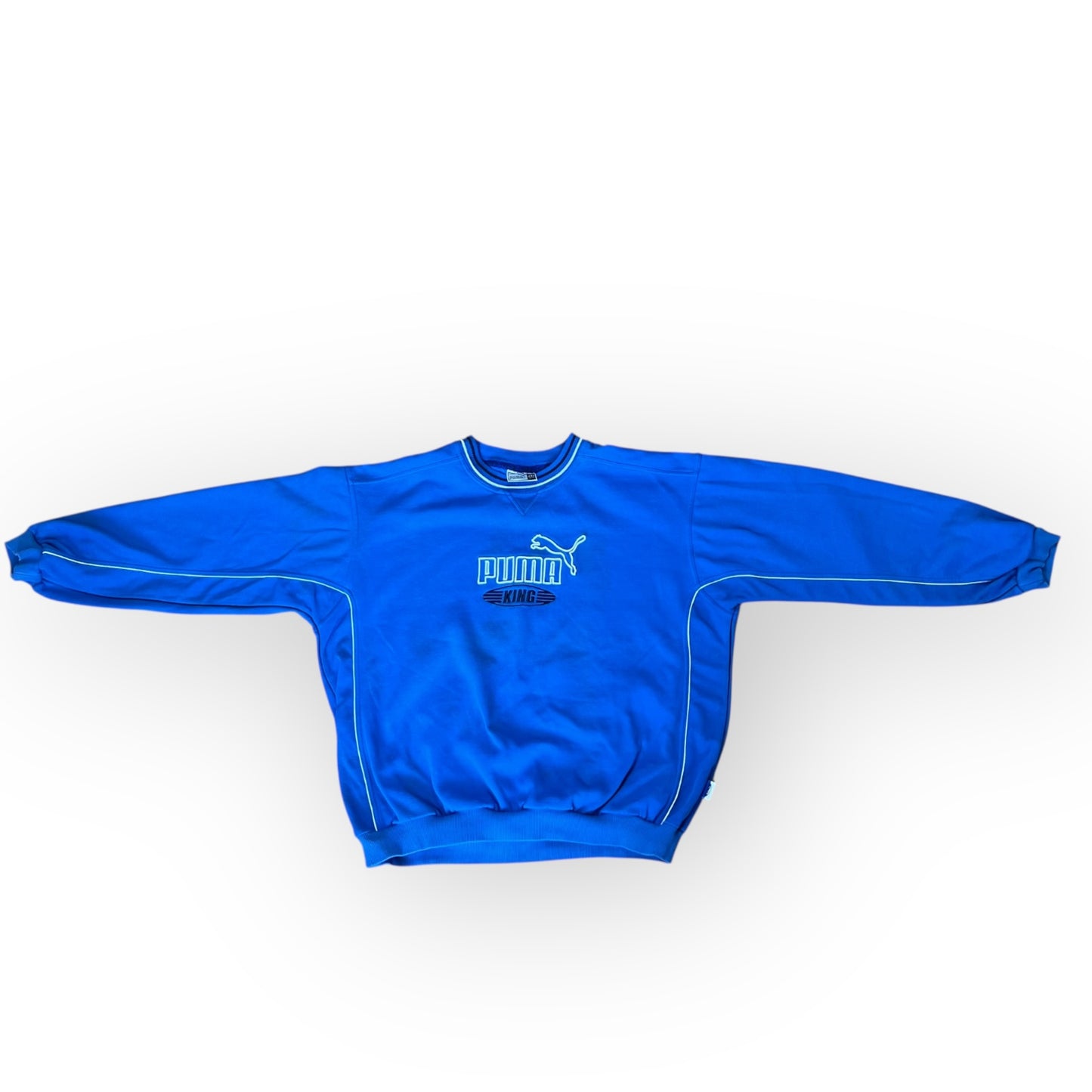 Puma King Vintage 90’s Oversized Boxy Heavy Cotton Sweatshirt Crewneck