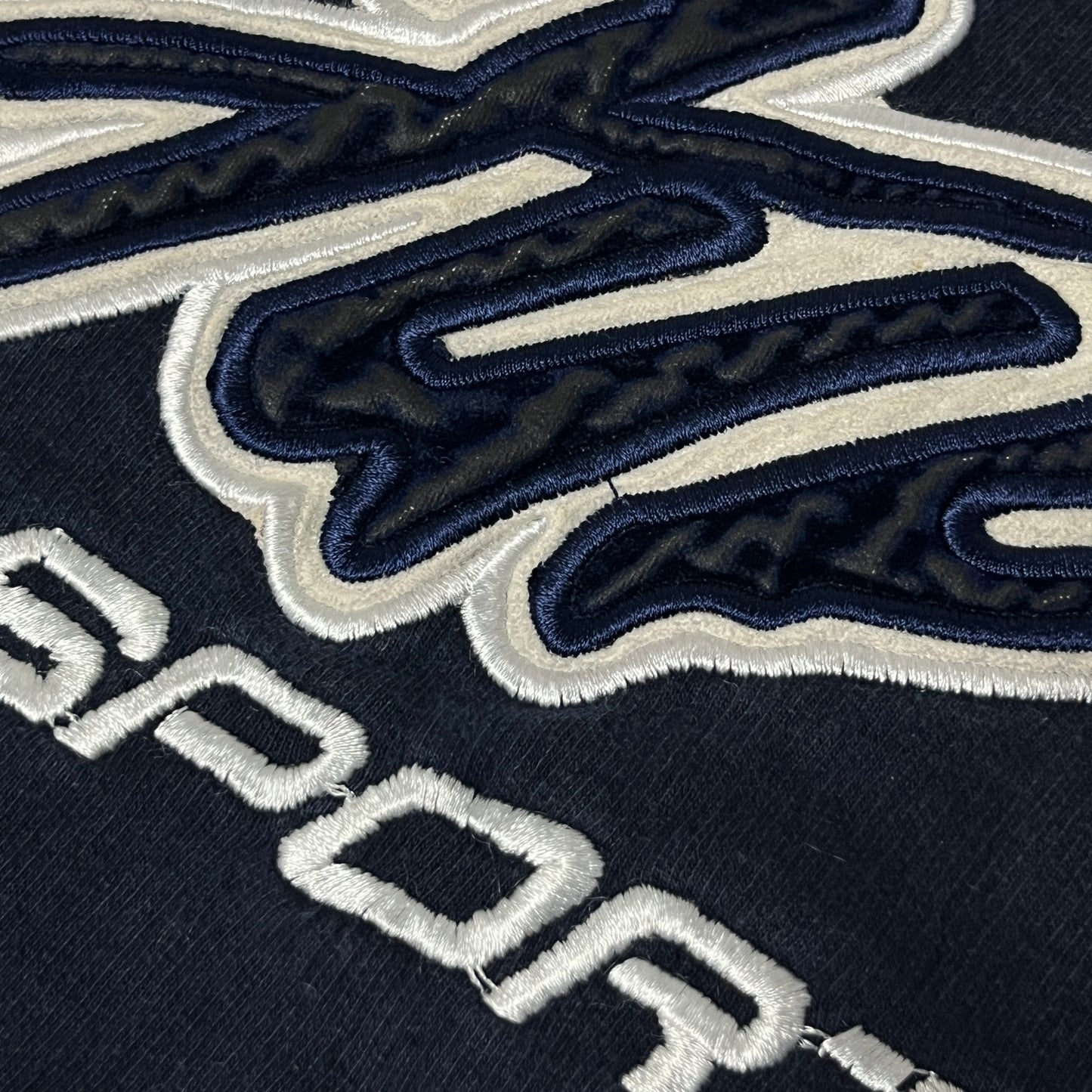 FUBU Vintage 90's Y2K Heavy Cotton Embroidered Boxy Sweatshirt Crewneck