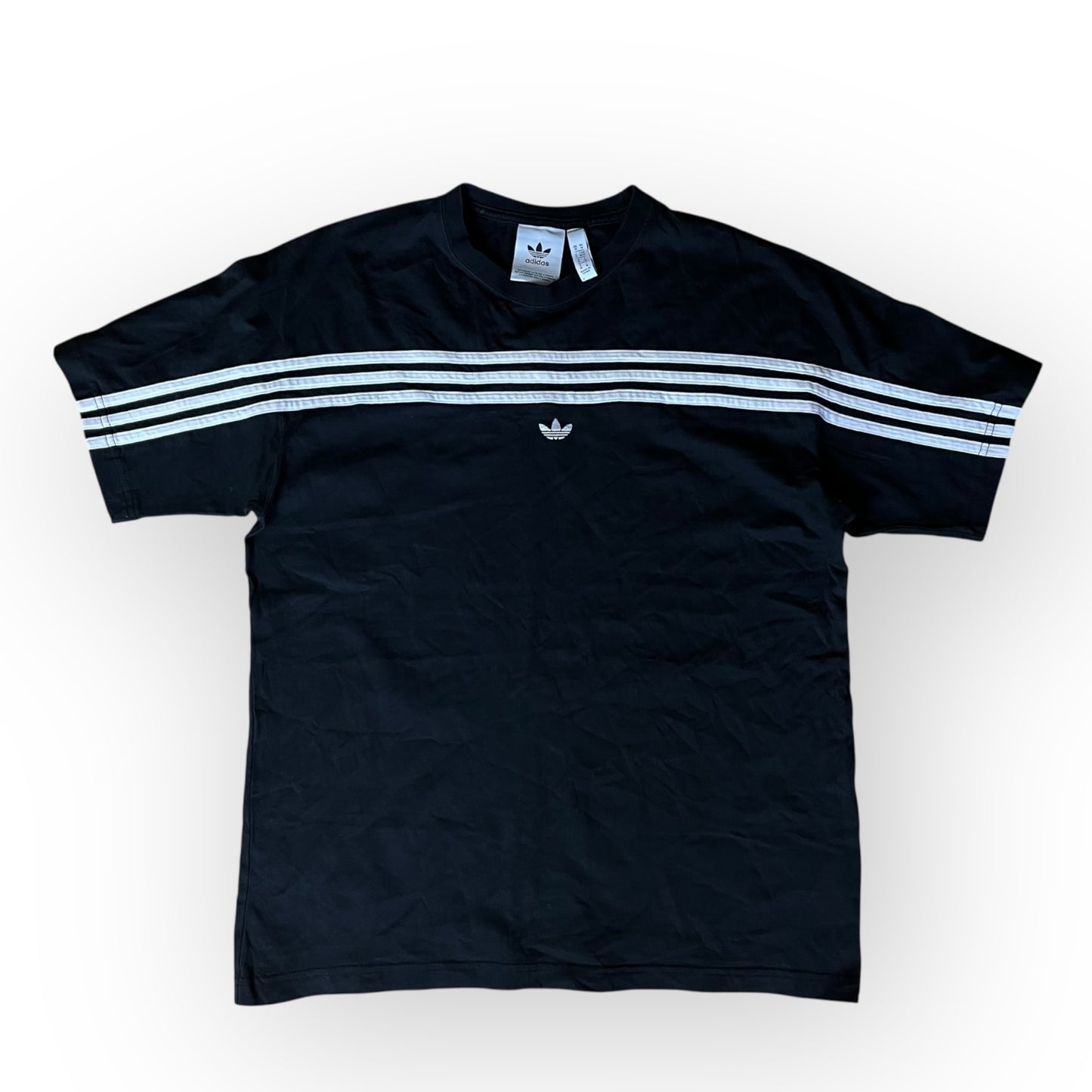 Adidas Heavy Cotton Striped T-Shirt