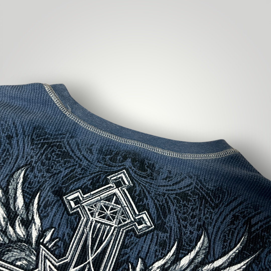 No Boundaries Y2K Graphic Thermal Long Sleeve Shirt