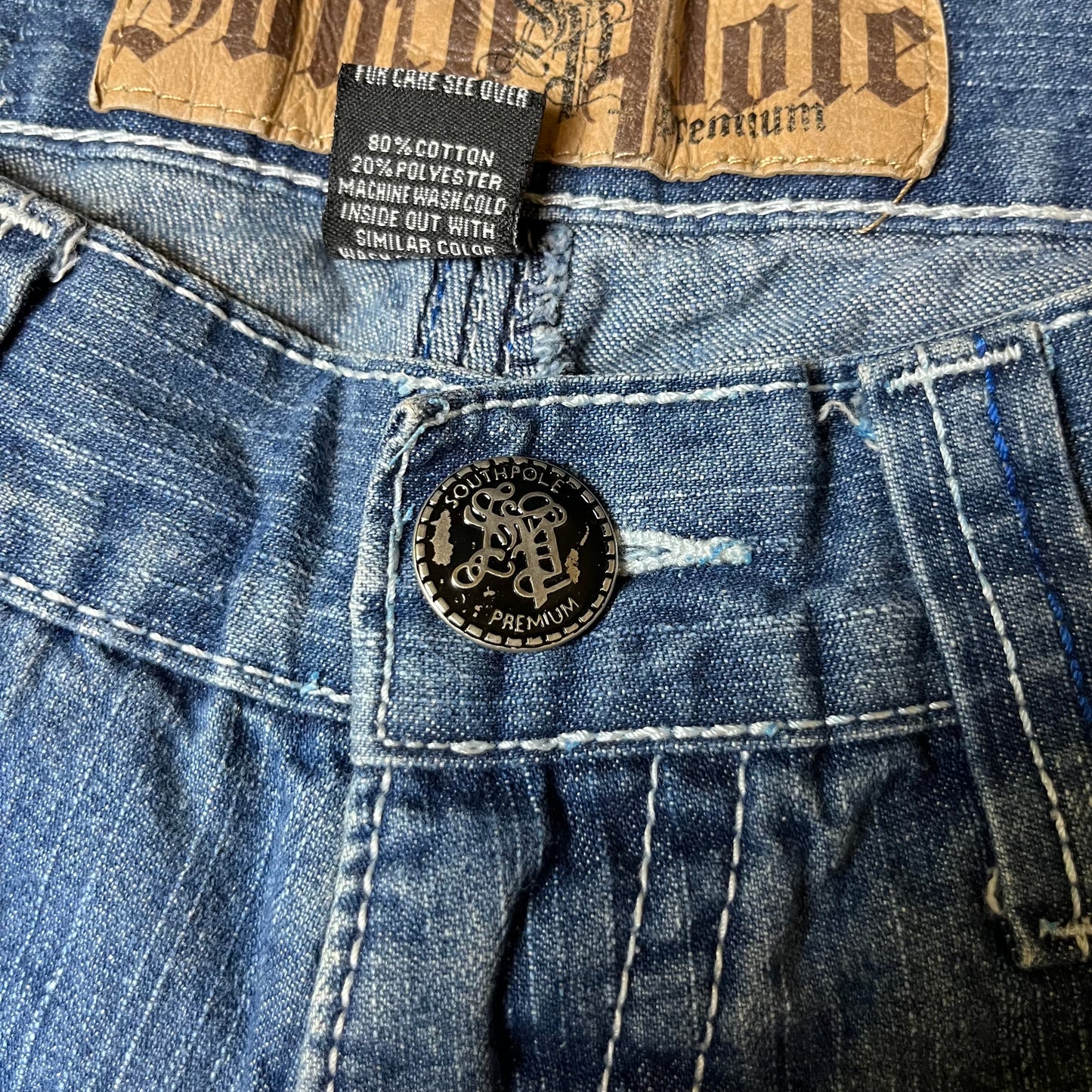 Southpole Vintage Y2K Denim Jorts