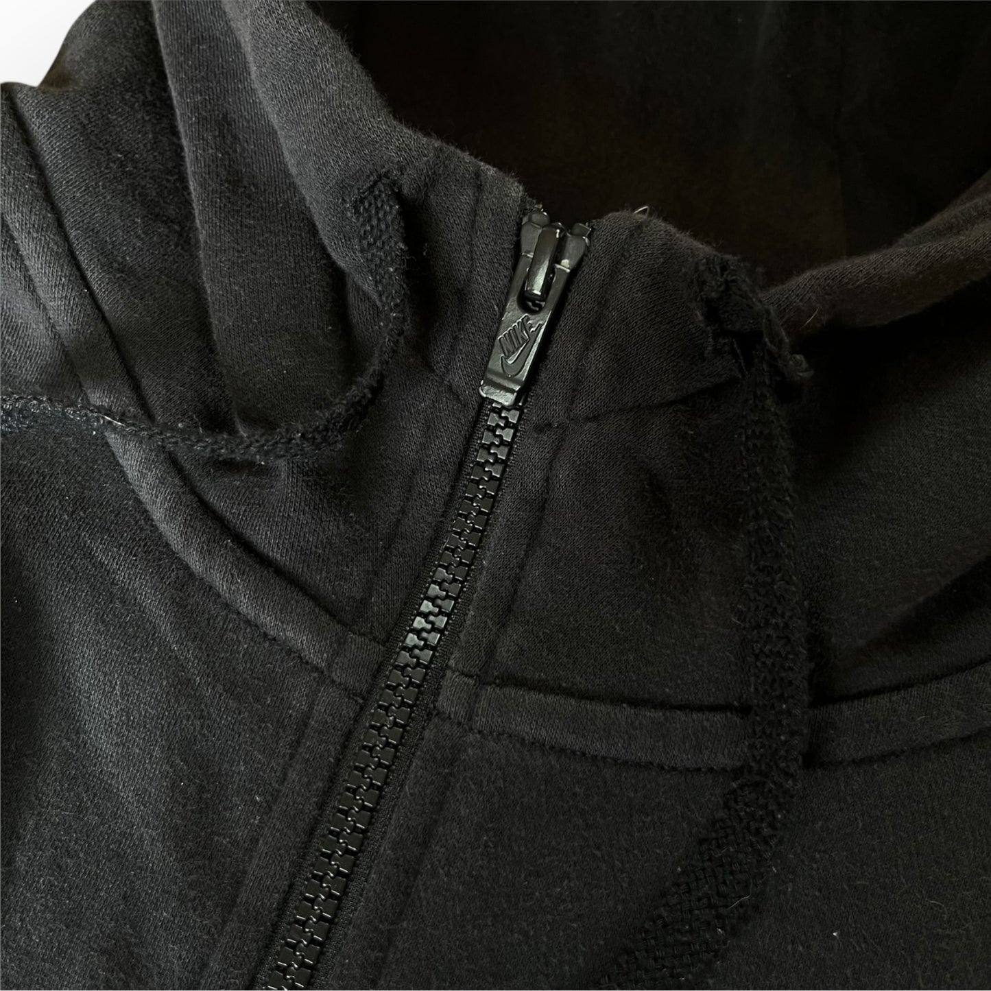 Nike Hooded Drill Zip-Up Hoodie Fleece