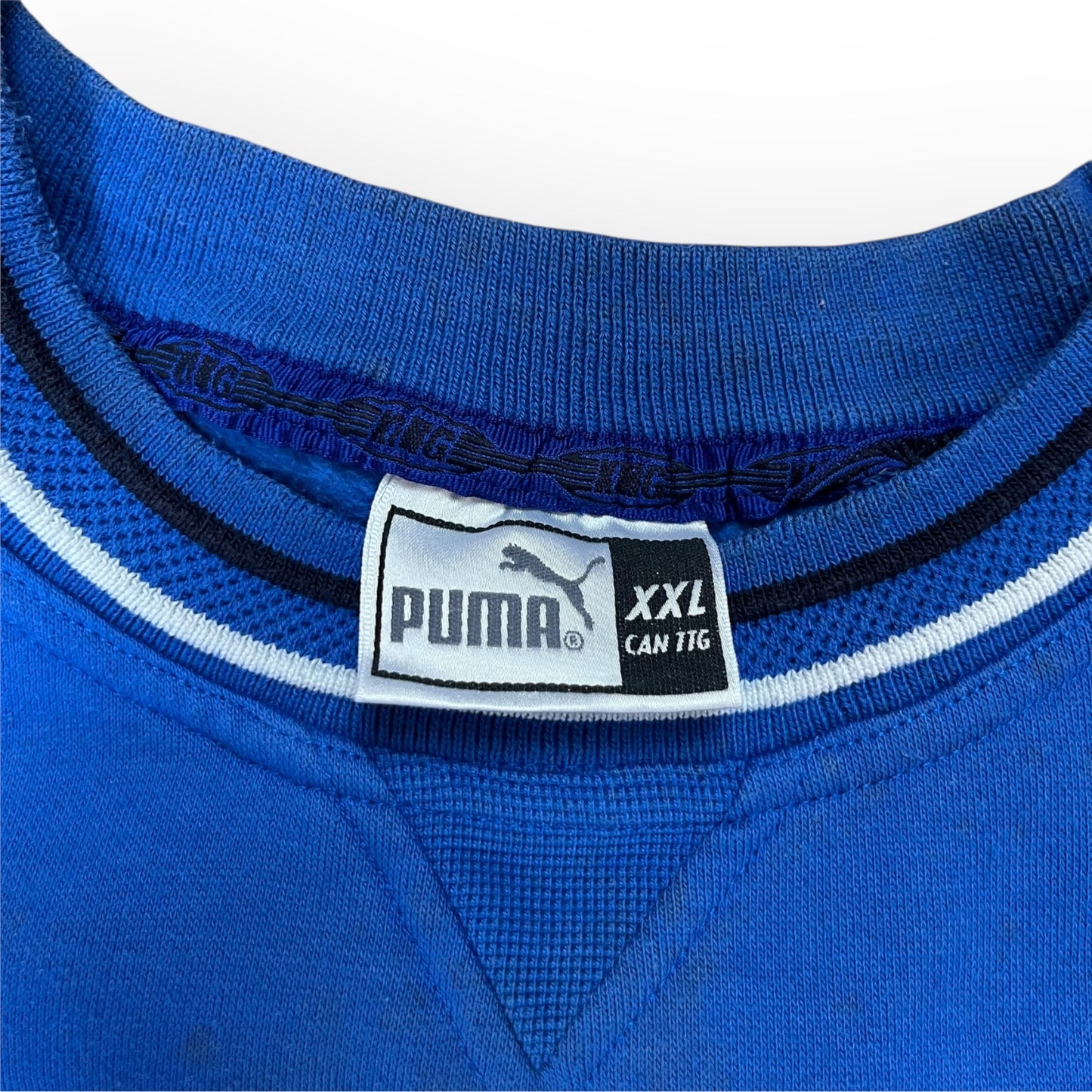Puma King Vintage 90’s Oversized Boxy Heavy Cotton Sweatshirt Crewneck