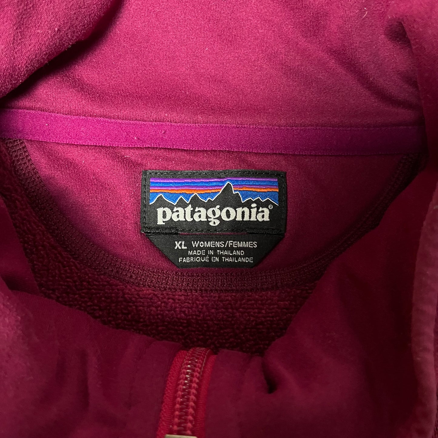 Patagonia "Worn Wear" Zip-Up Polar Sweatshirt Fleece (Дамско)