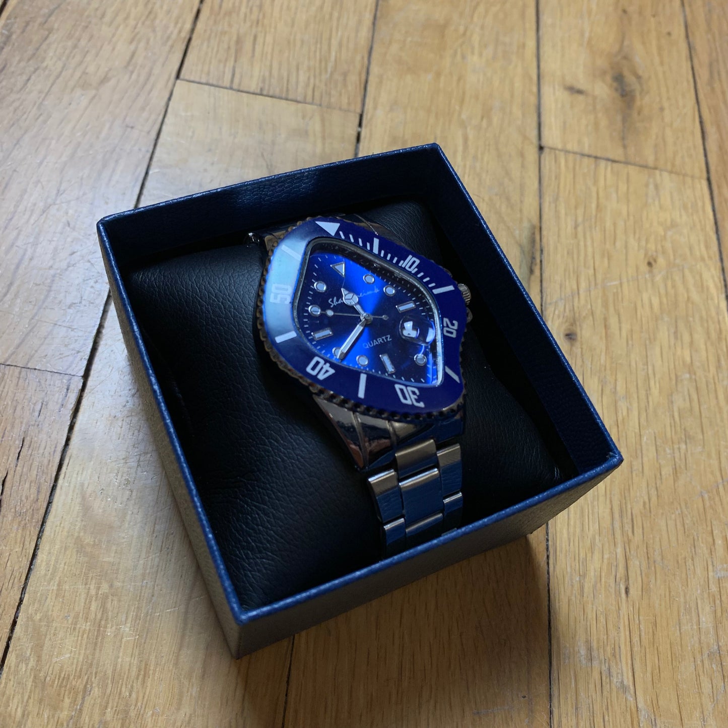 Y2K Twisted Royal Blue Watch
