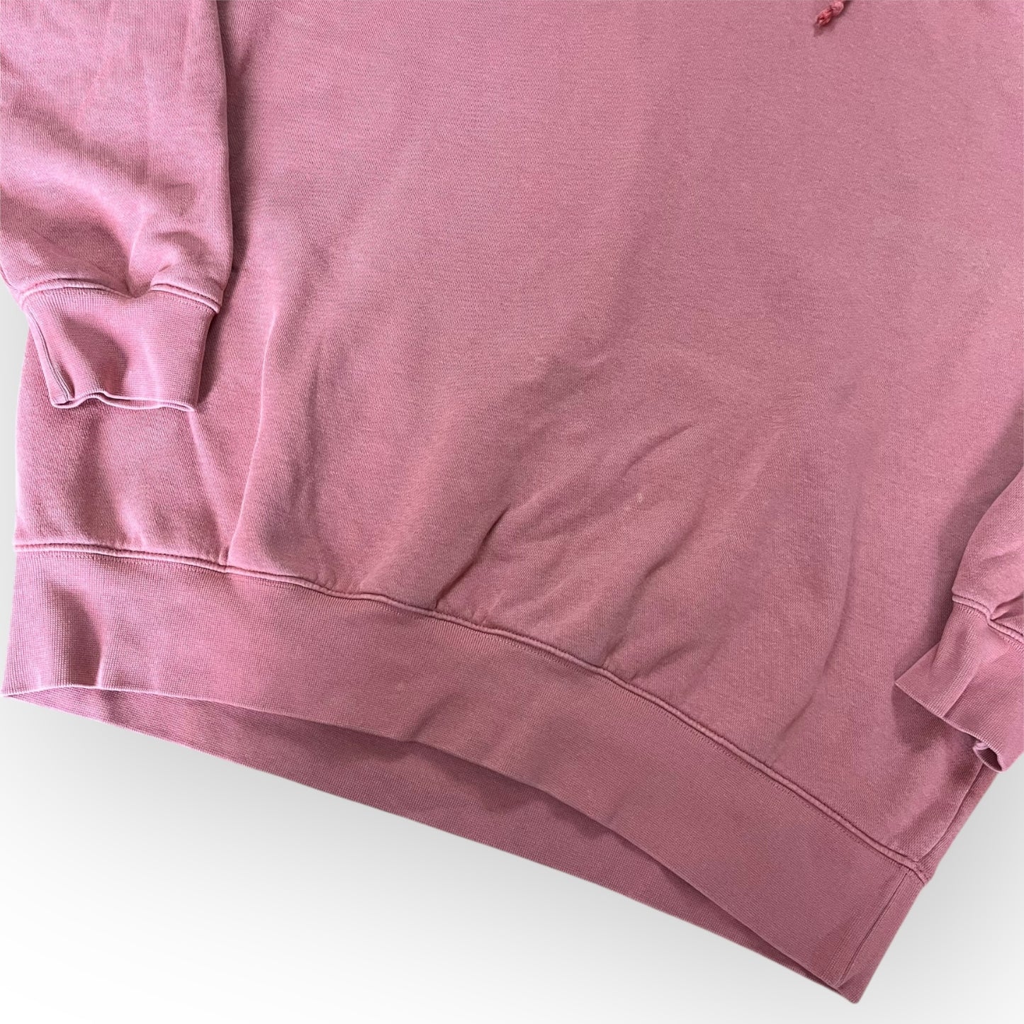 Nike Center Swoosh Boxy Peach Pink Oversized Boxy Hoodie