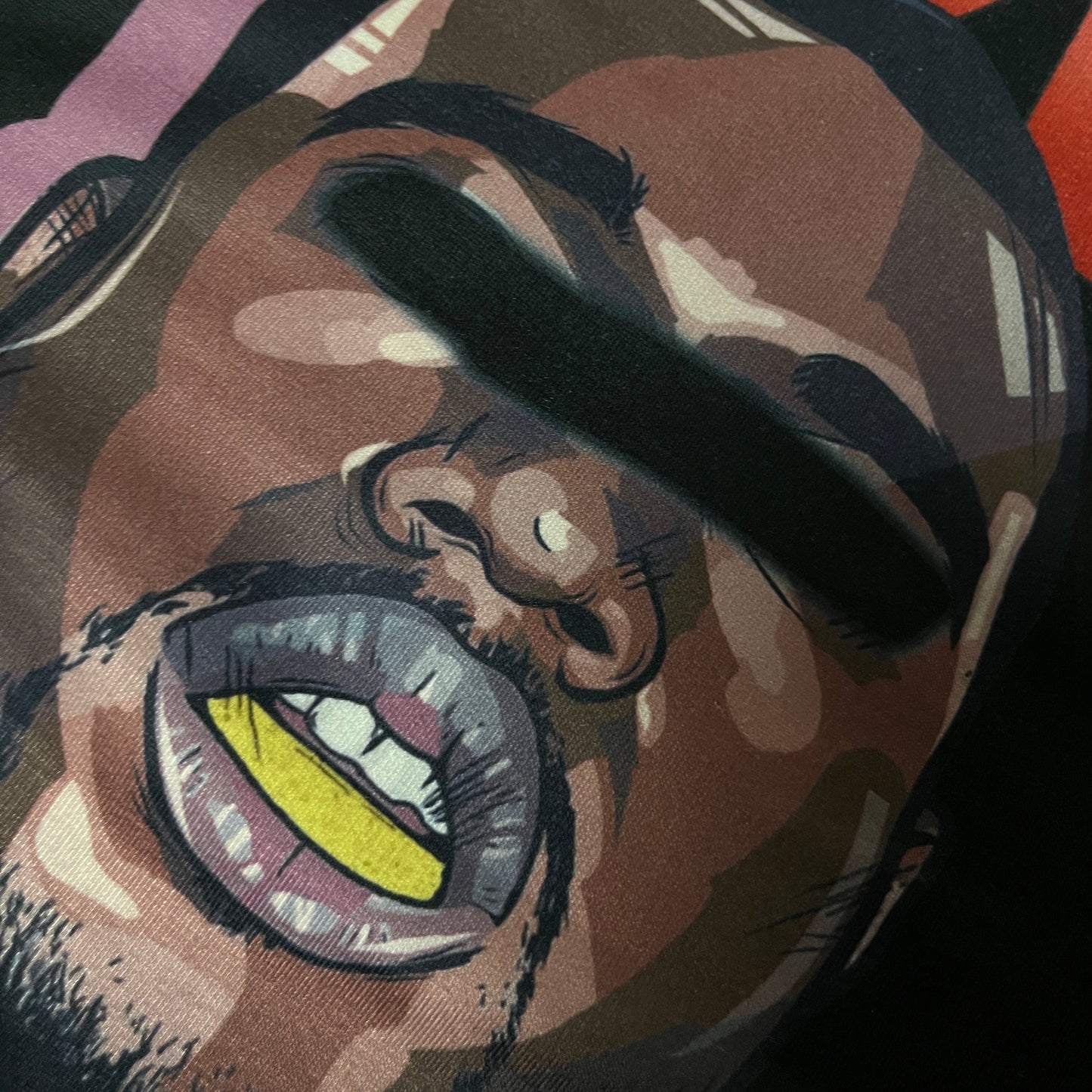 Kanye West "Yeezus" All Over Graphic Long Sleeve Sweatshirt Crewneck