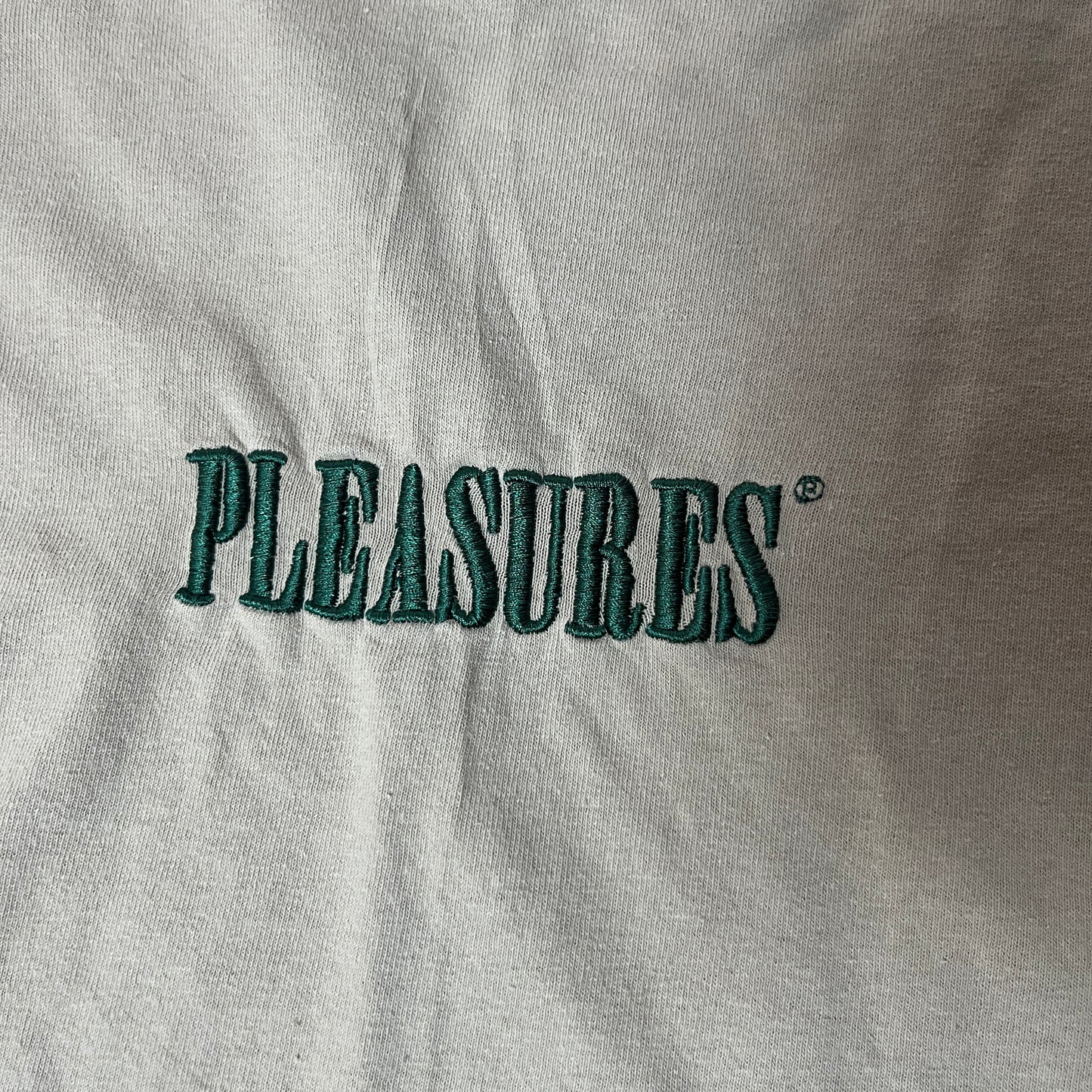 Pleasures Heavy Cotton Embroidered T-Shirt