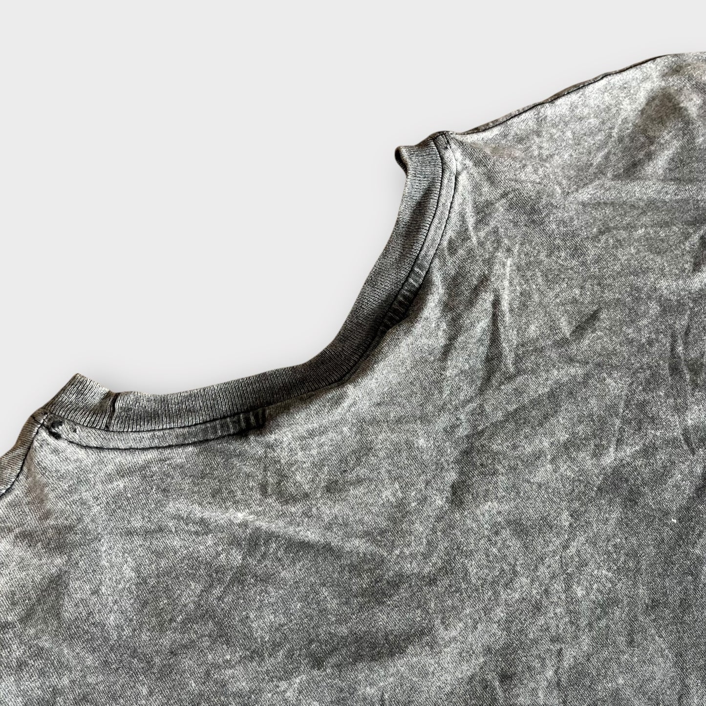 Guns N Roses x Bershka Y2K Stone Washed Graphic T-Shirt