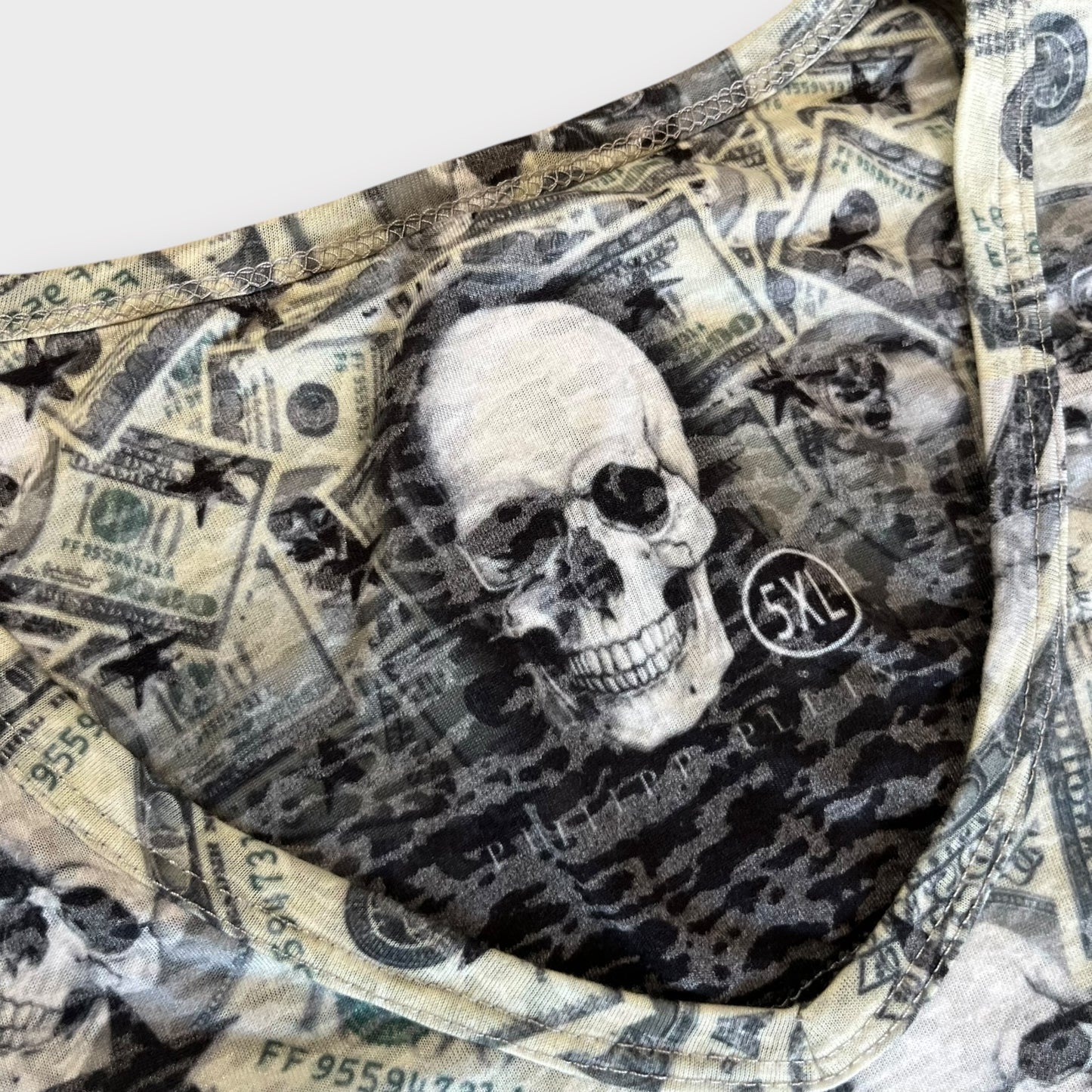 Philipp Plein Y2K All Over Graphic T-Shirt (Replica)