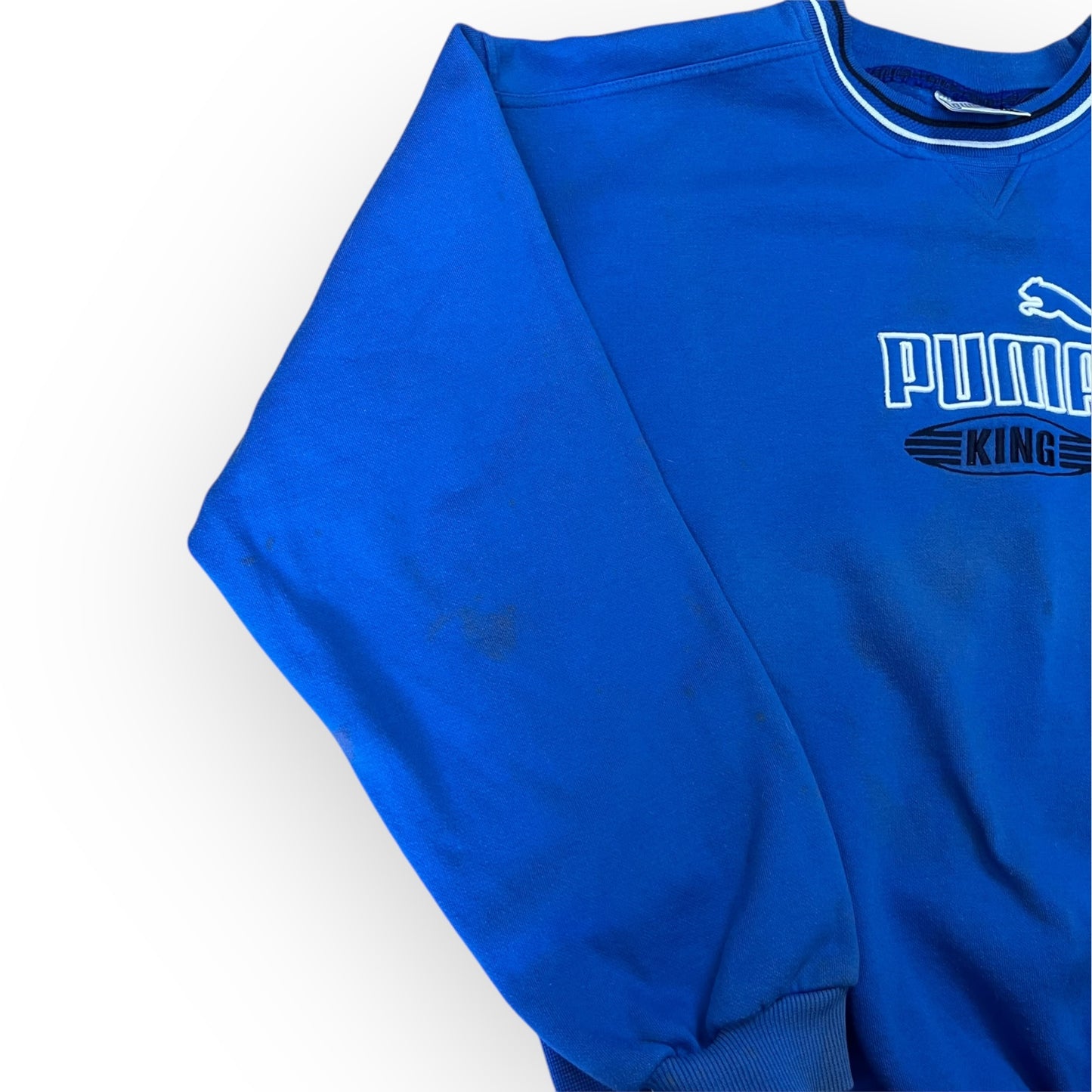 Puma King Vintage 90’s Oversized Boxy Heavy Cotton Sweatshirt Crewneck