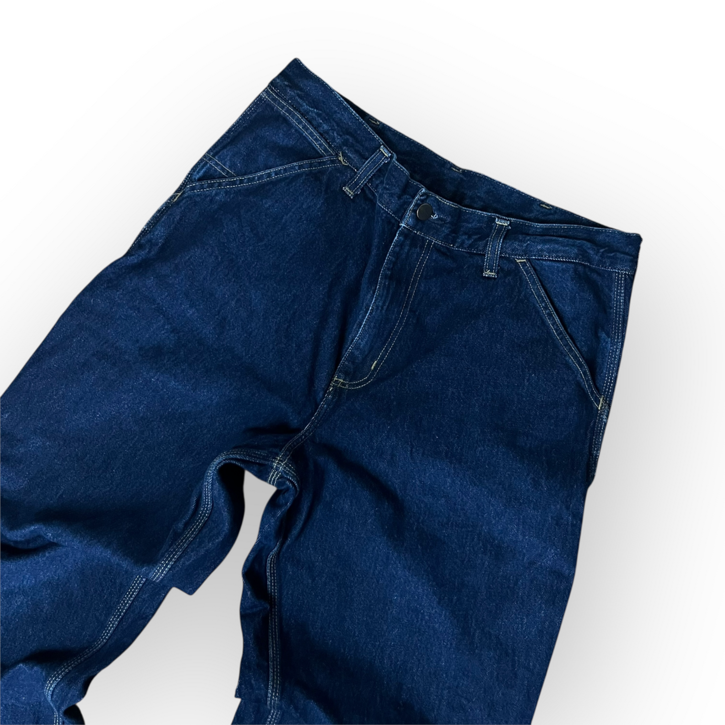 Carhartt "Single Knee Pant" Low Bottom Heavy Cotton Baggy Cargo Jeans