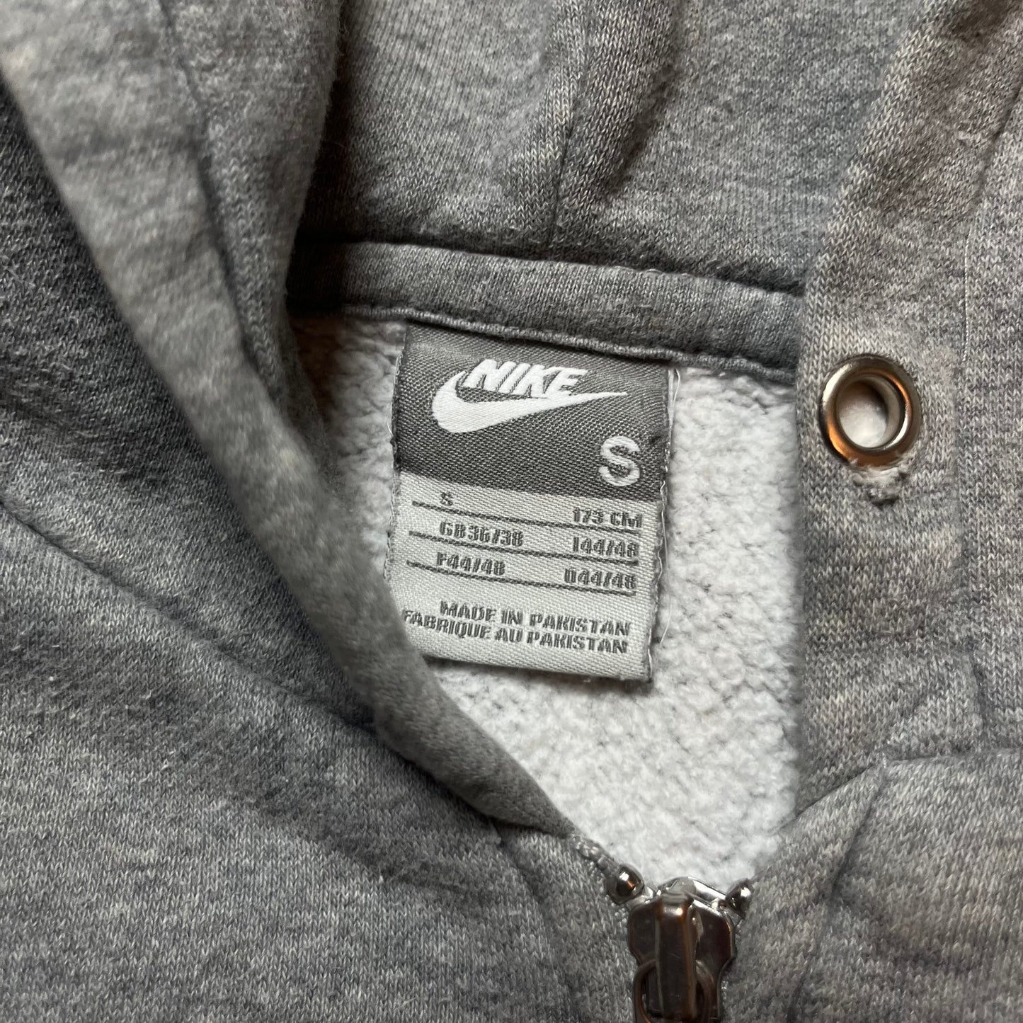 Nike Vintage 00's Y2K Boxy Zip-Up Hoodie