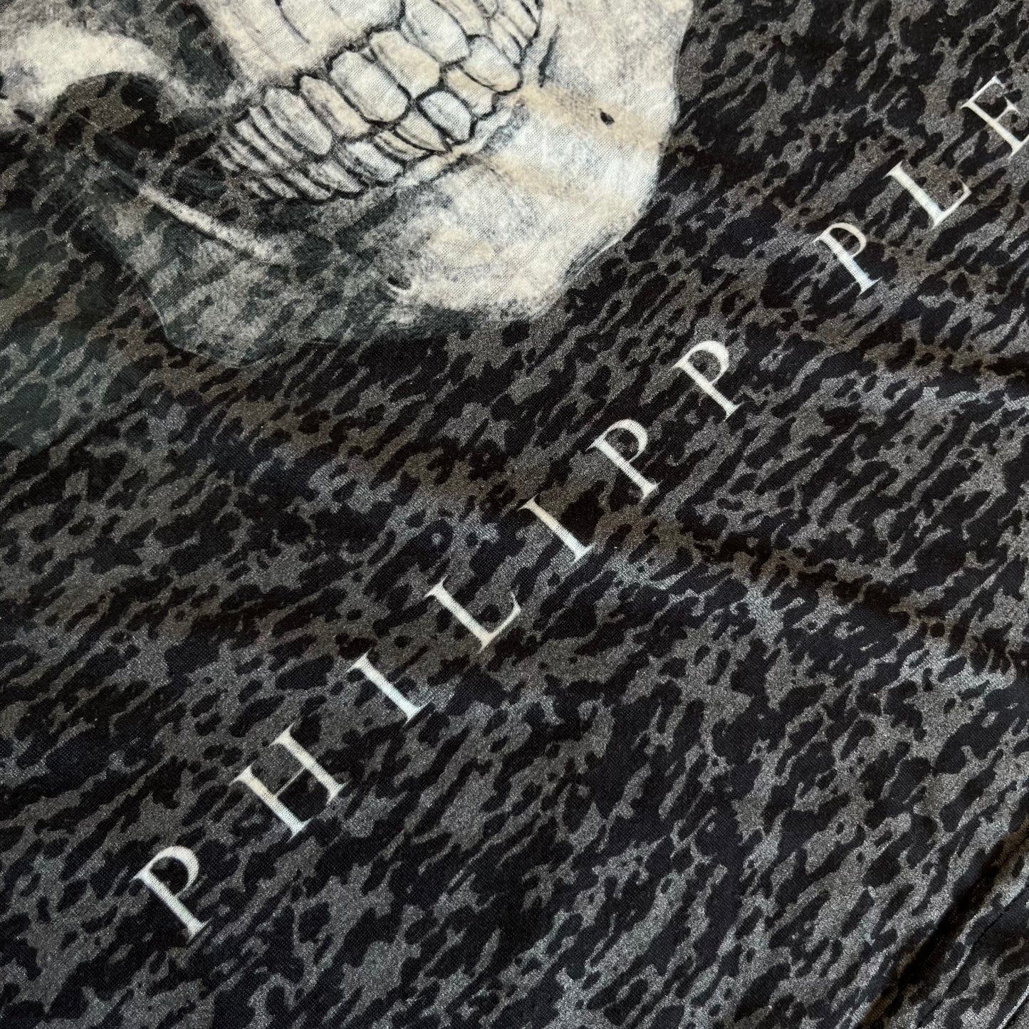 Philipp Plein Y2K All Over Graphic T-Shirt (Replica)