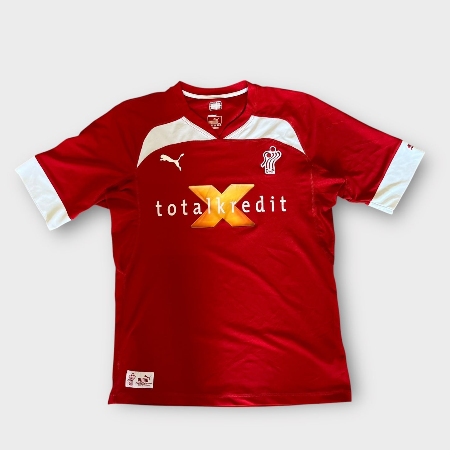 Puma Denmark DHF Football Jersey T-Shirt