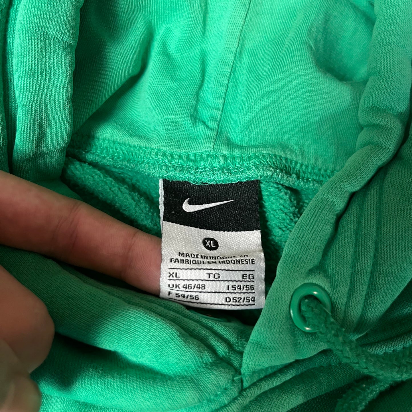 Nike Vintage Style Lettered Boxy Hoodie