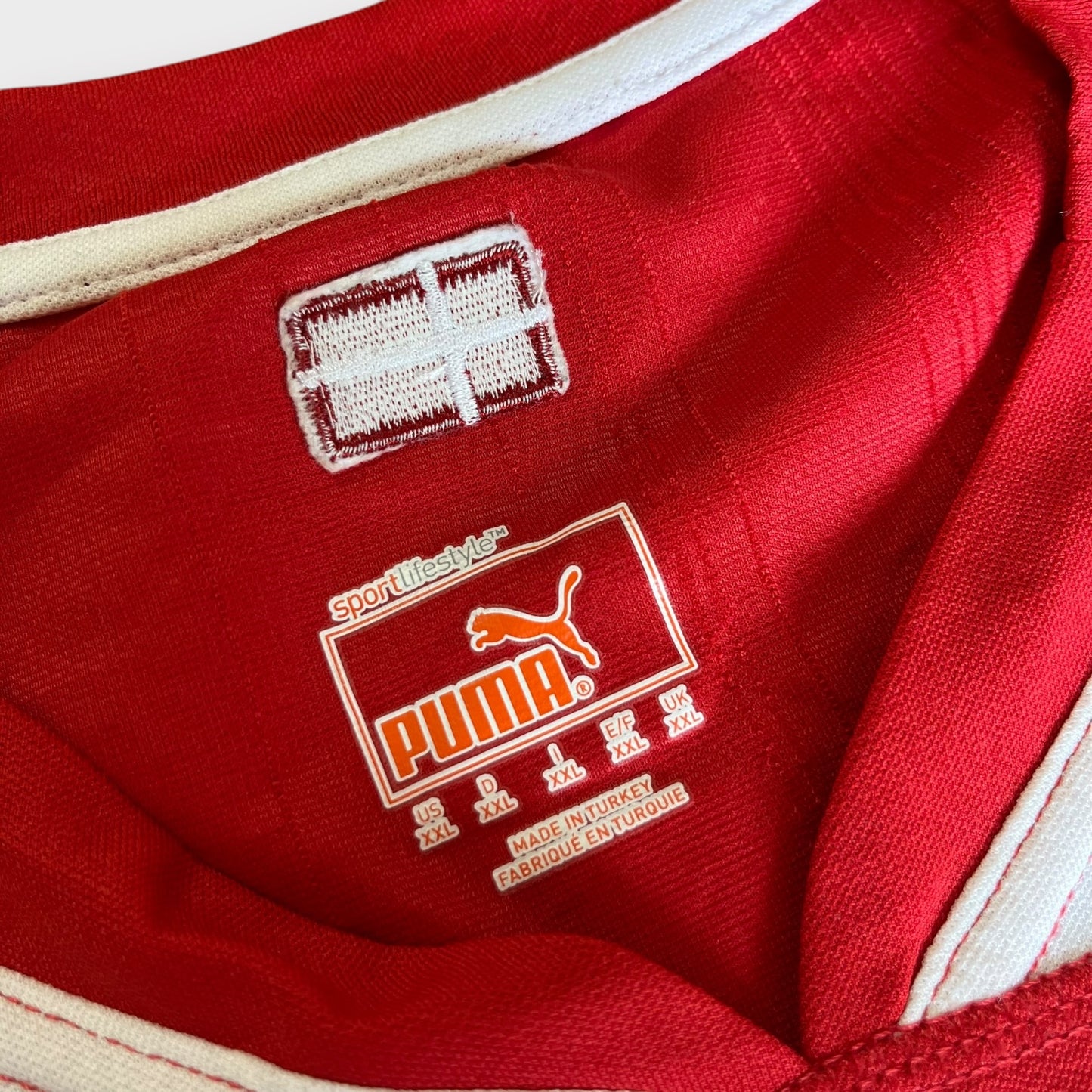 Puma Denmark DHF Football Jersey T-Shirt