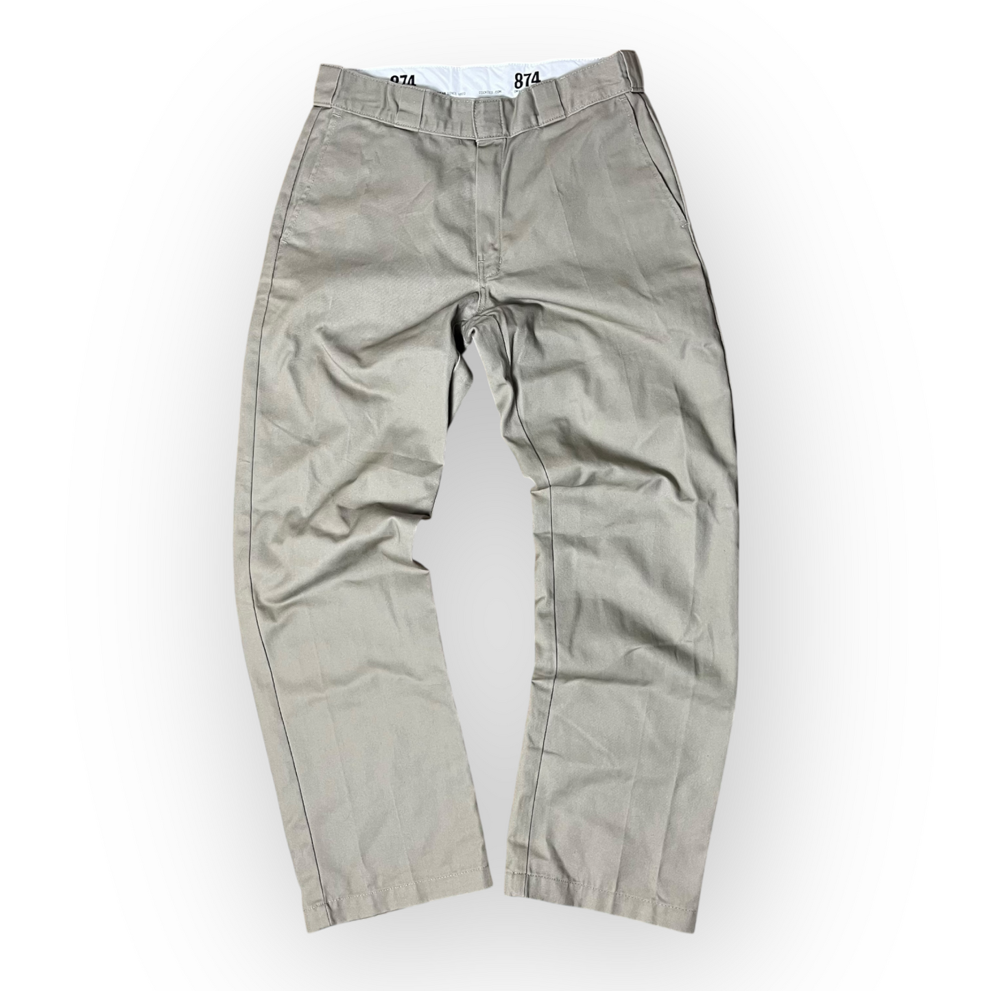 Dickies "874 Original Fit" Cream Chino Pants