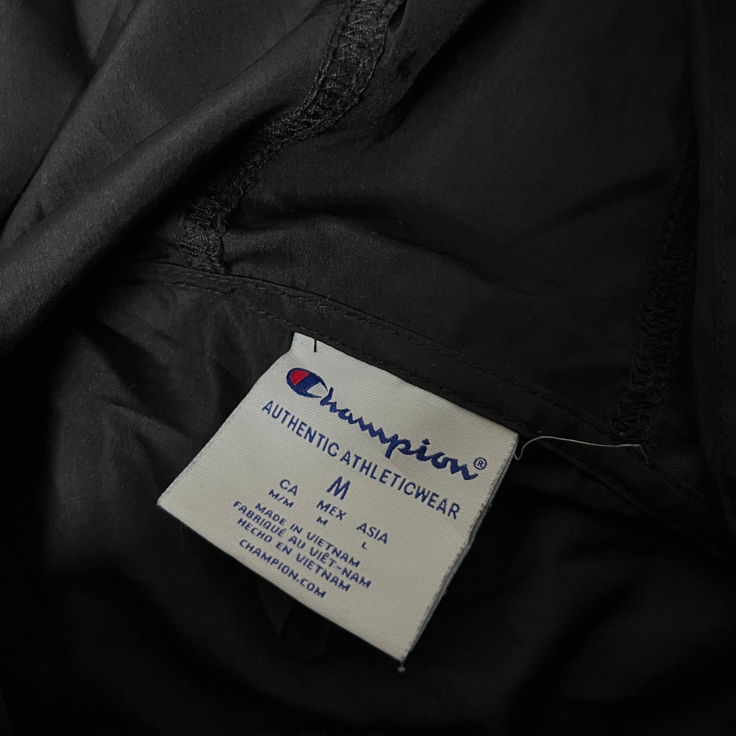 Champion Hooded Anorak Winbreaker Jacket