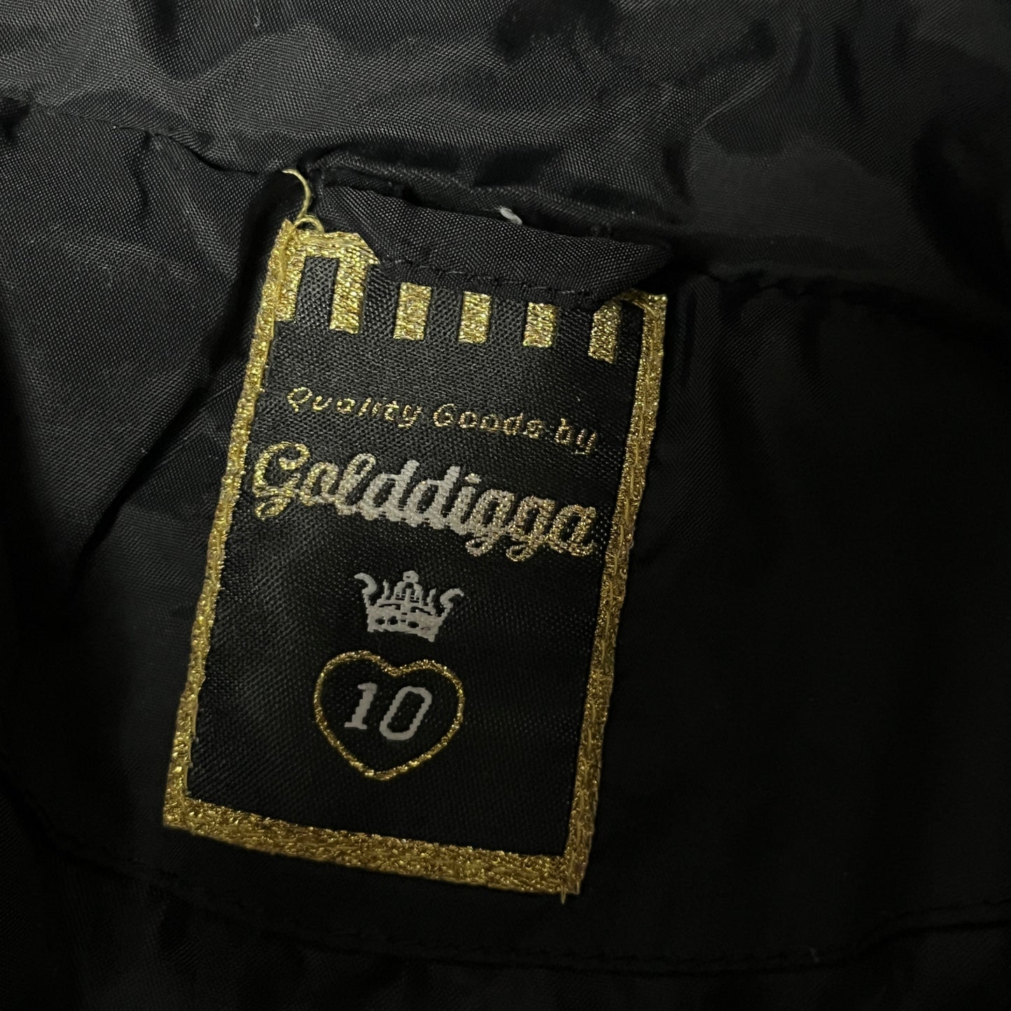 Gold Digga Y2K Puffer Fur Jacket (Дамско)