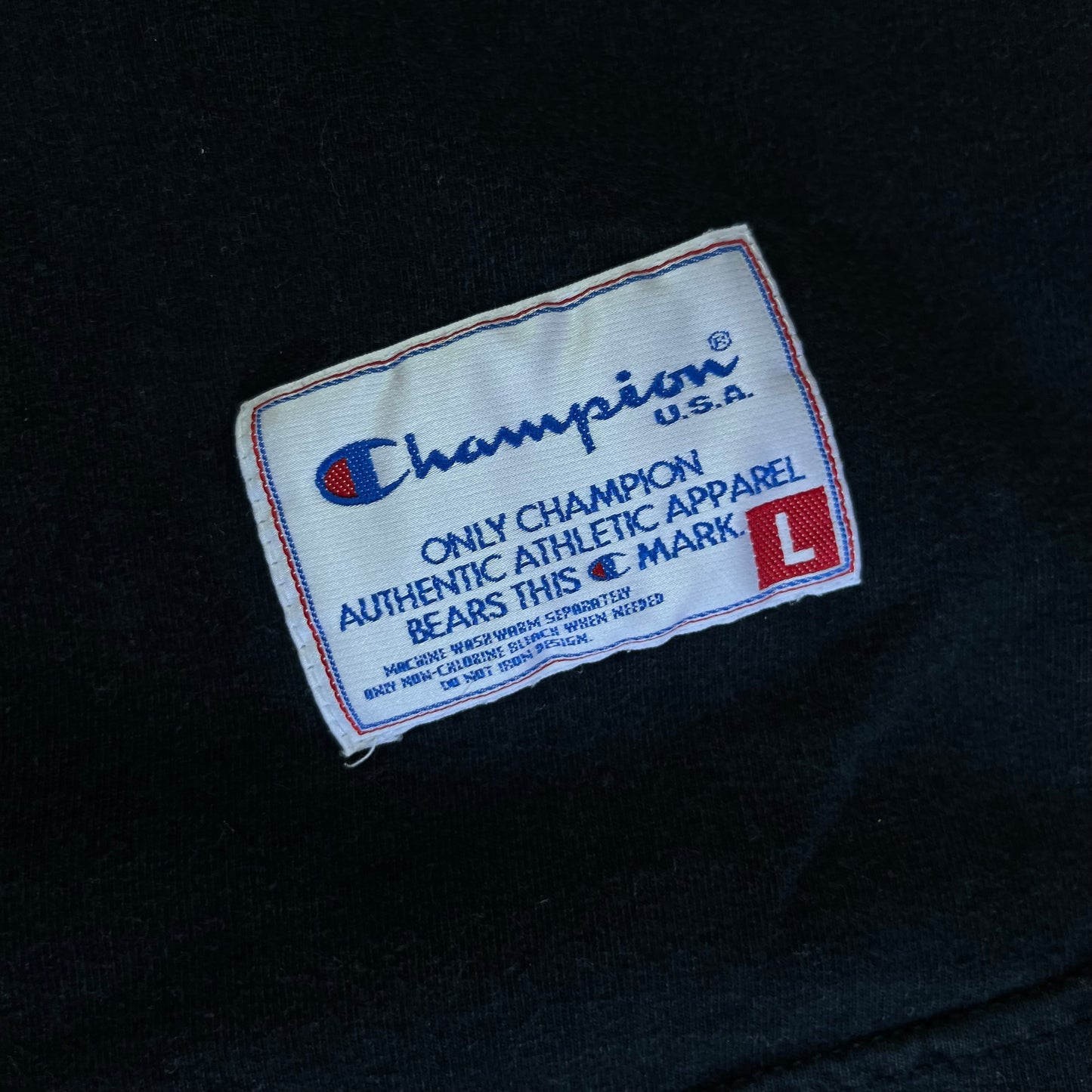 Vintage 90's Champion Heavy Cotton Oversized Baggy Hip Hop Jersey T-Shirt